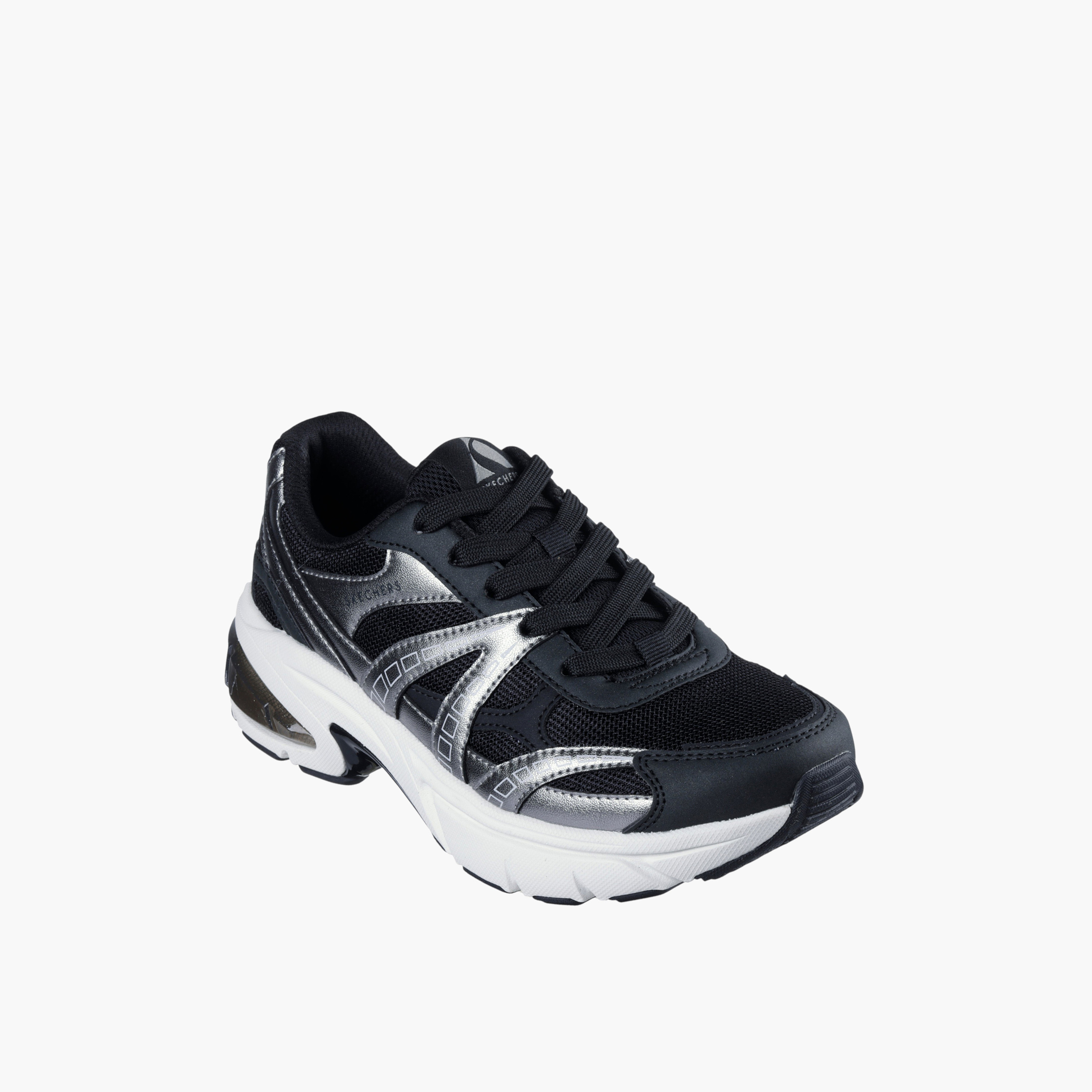Skechers Women SKECHERS SHADOW Panelled Lace-Up Sports Shoes-women-shoes-sports-image-1