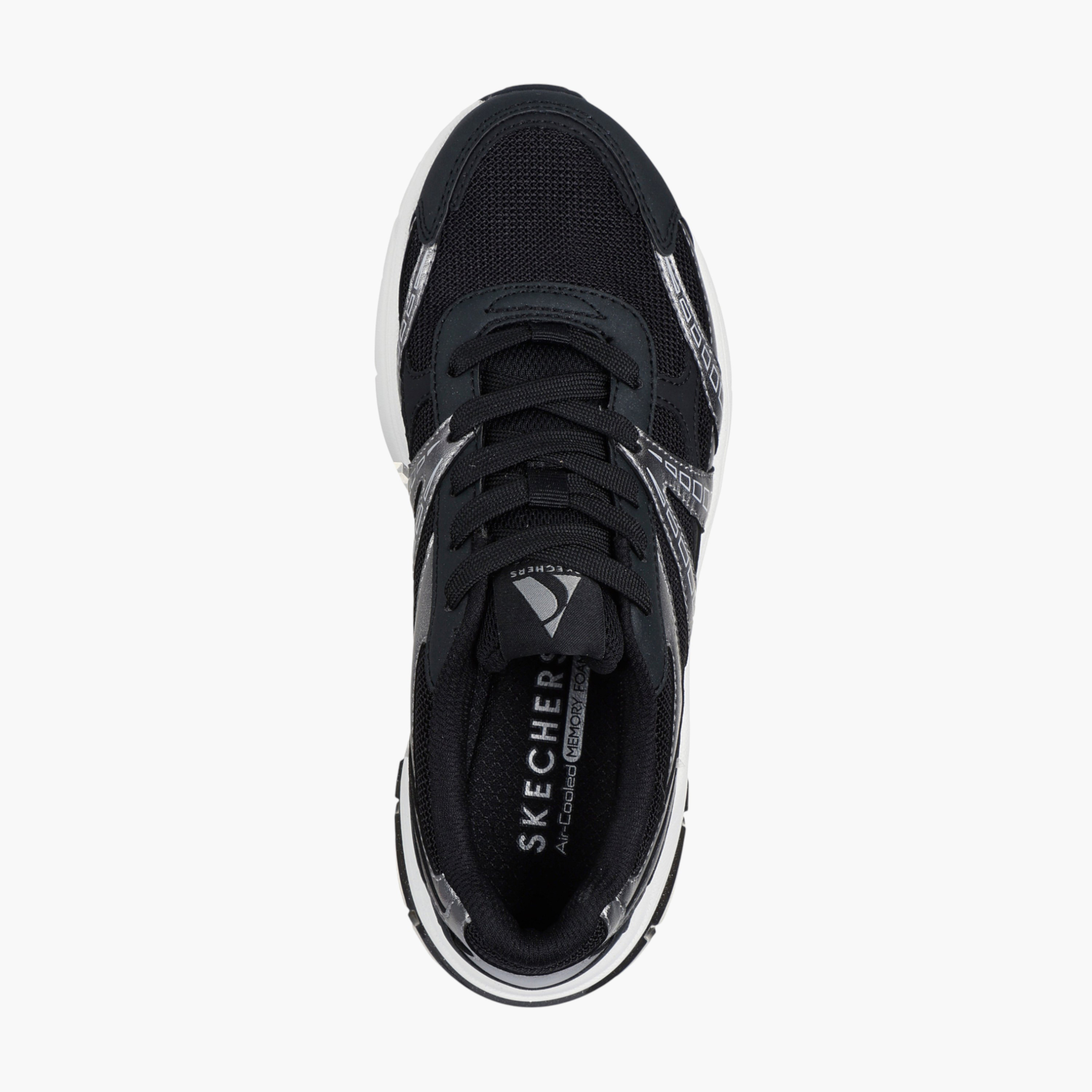 Skechers Women SKECHERS SHADOW Panelled Lace-Up Sports Shoes-women-shoes-sports-image-2