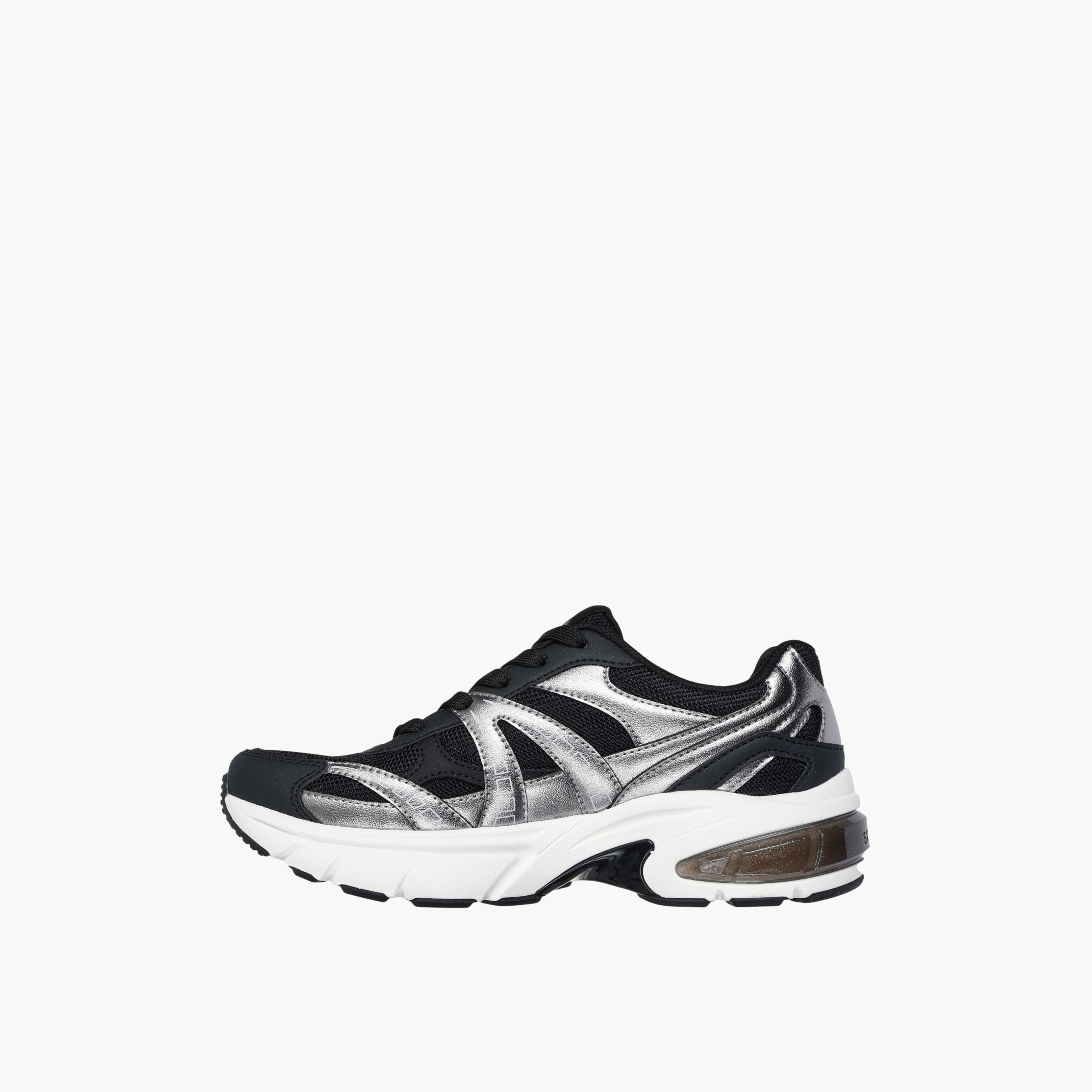 Skechers Women SKECHERS SHADOW Panelled Lace-Up Sports Shoes-women-shoes-sports-image-5