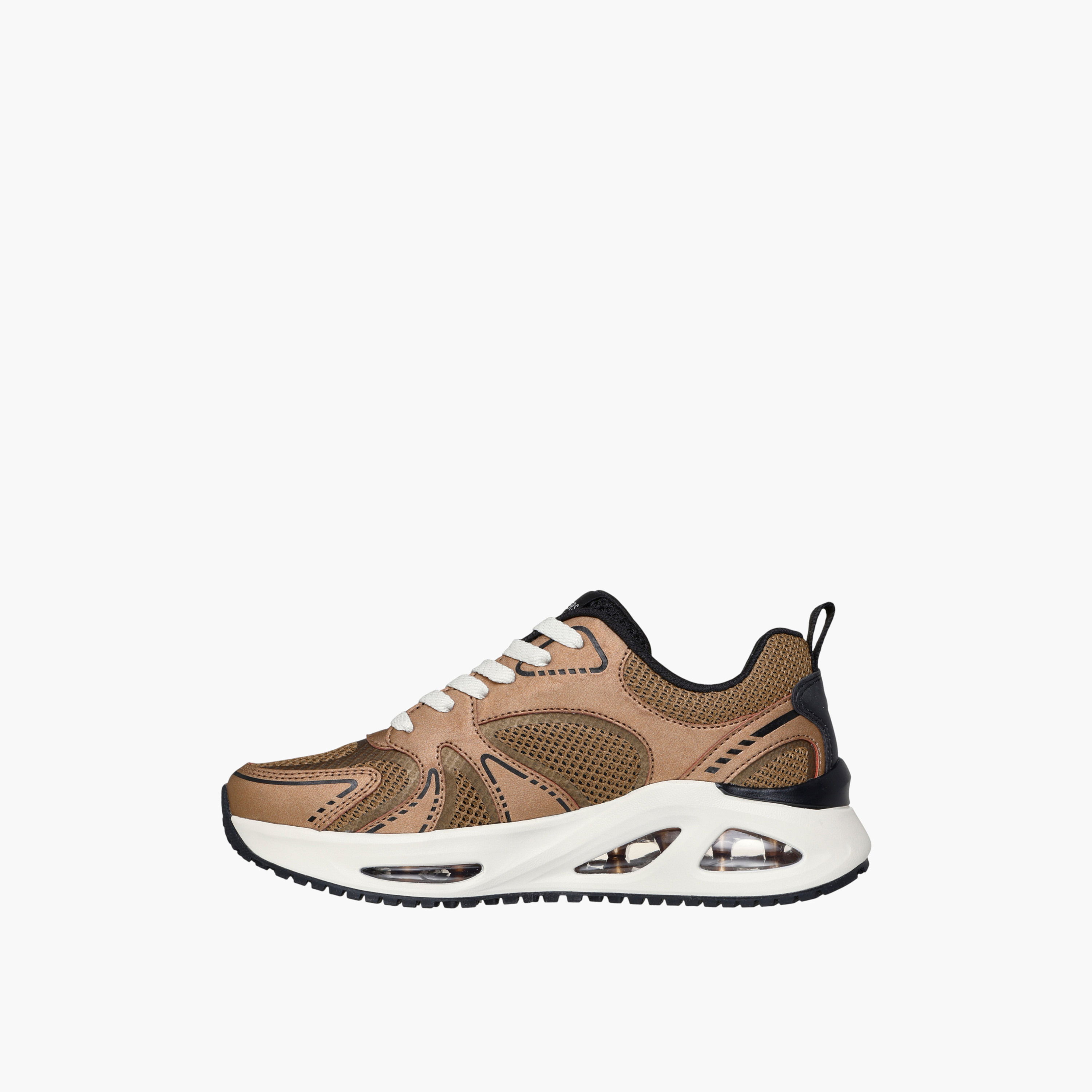 Skechers Women UNO EGO Panelled Lace-Up Sneakers-women-shoes-sneakers-image-4