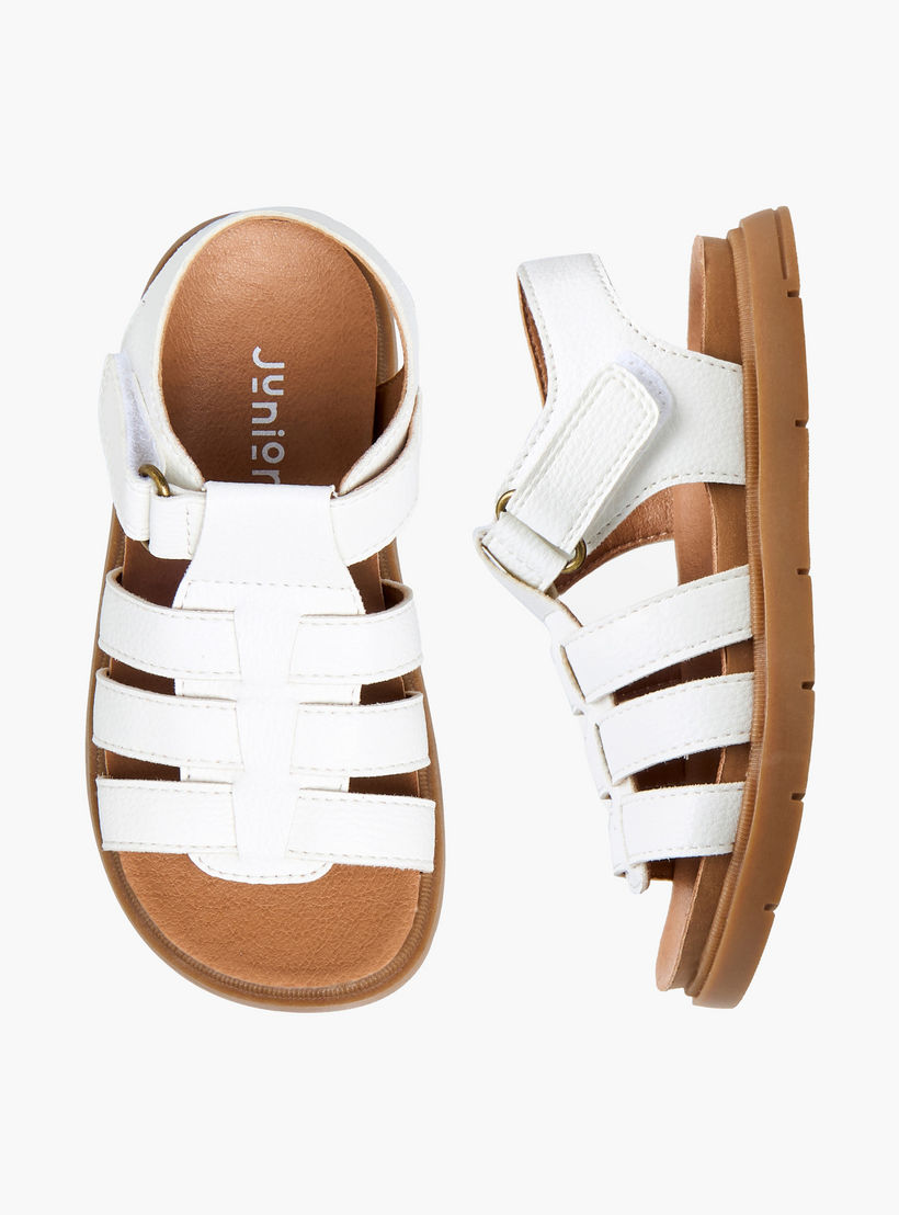 صندل بحزام وشريط إغلاق لاصق للأولاد من جونيورز-boys-shoes-sandals-image-1