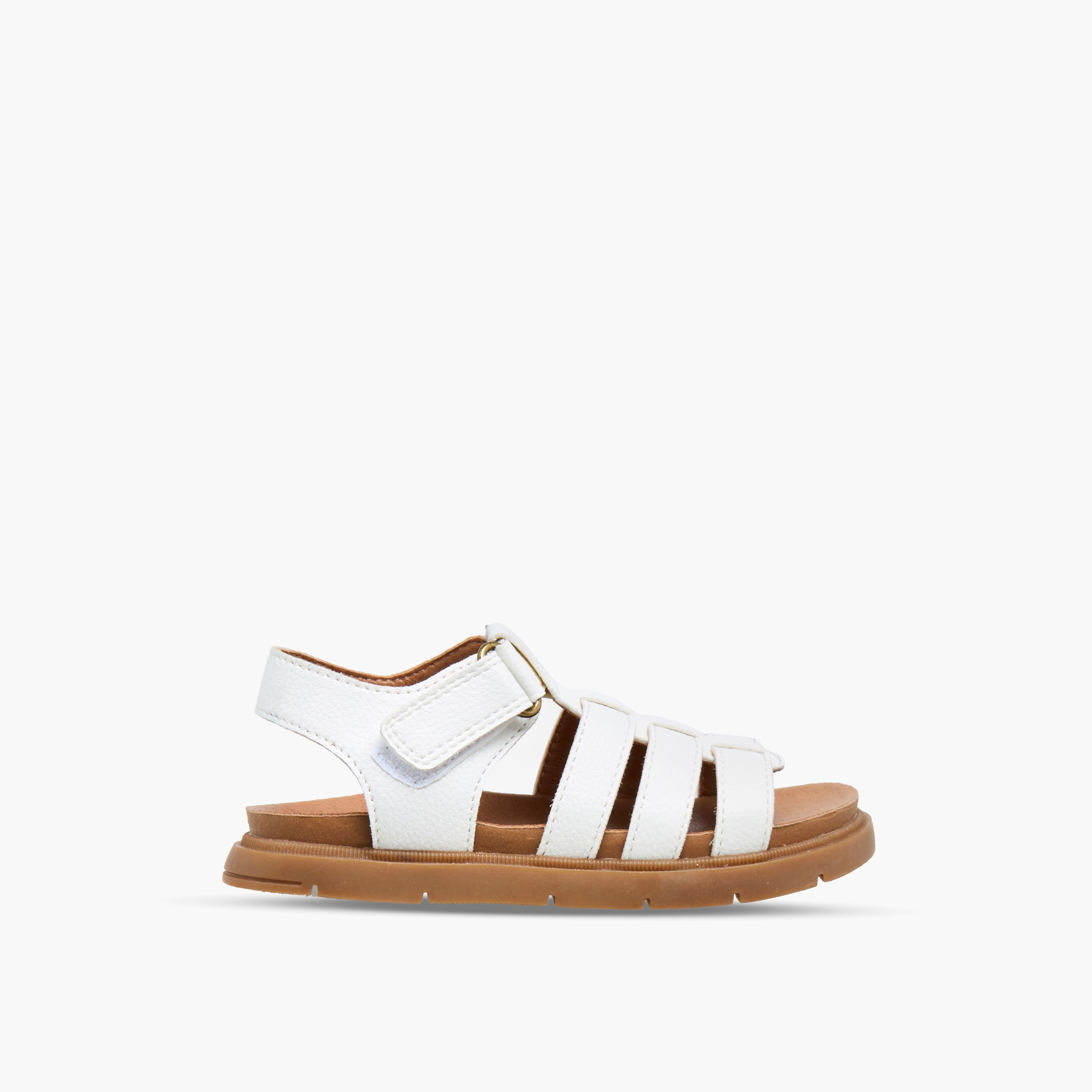 صندل بحزام وشريط إغلاق لاصق للأولاد من جونيورز-boys-shoes-sandals-image-3
