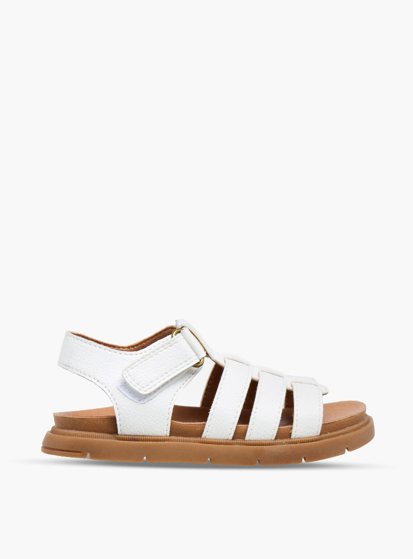 صندل بحزام وشريط إغلاق لاصق للأولاد من جونيورز-boys-shoes-sandals-image-3