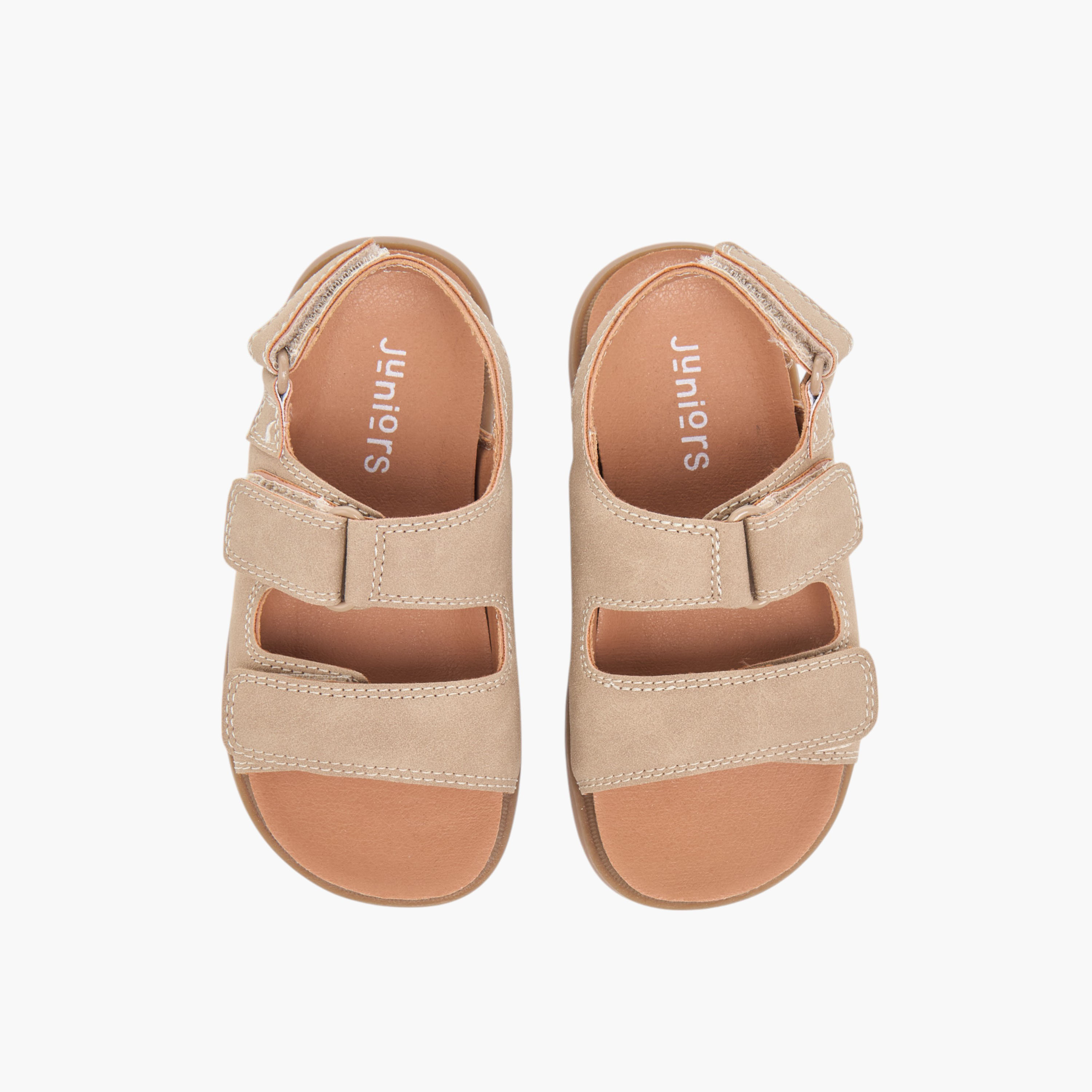 صندل سادة بشريط إغلاق لاصق من جونيورز-boys-shoes-sandals-image-1