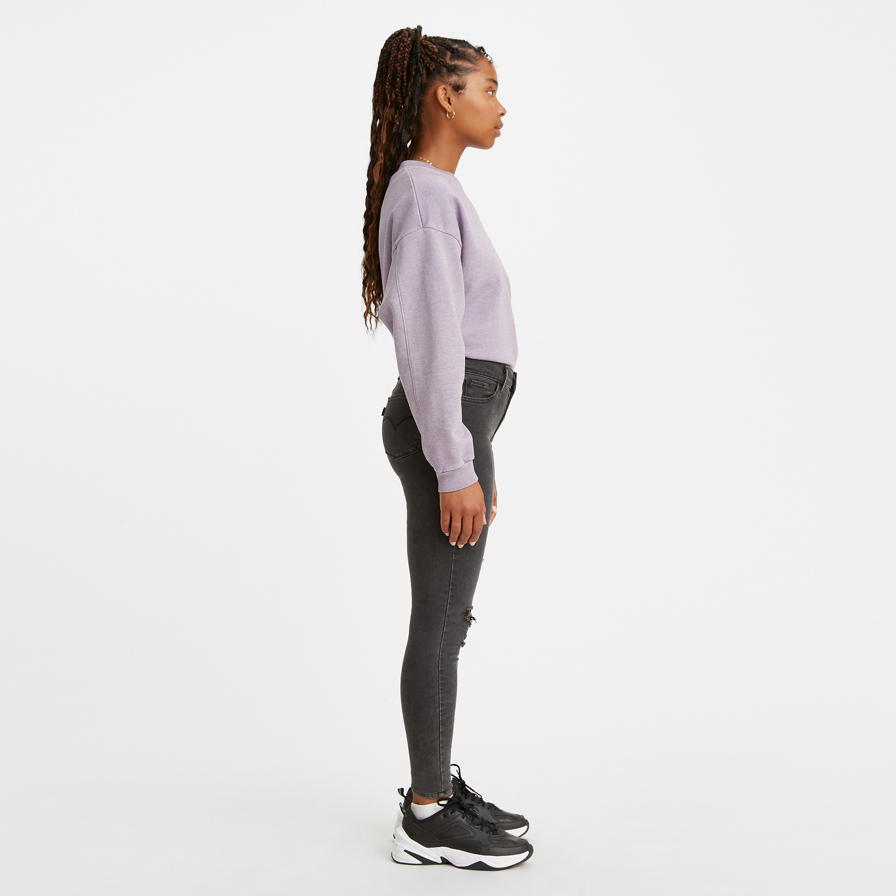 بنطال جينز Levi's 710 ضيق أسود اللون بخمسة جيوب للنساء-women-clothing-bottoms-jeans-image-3