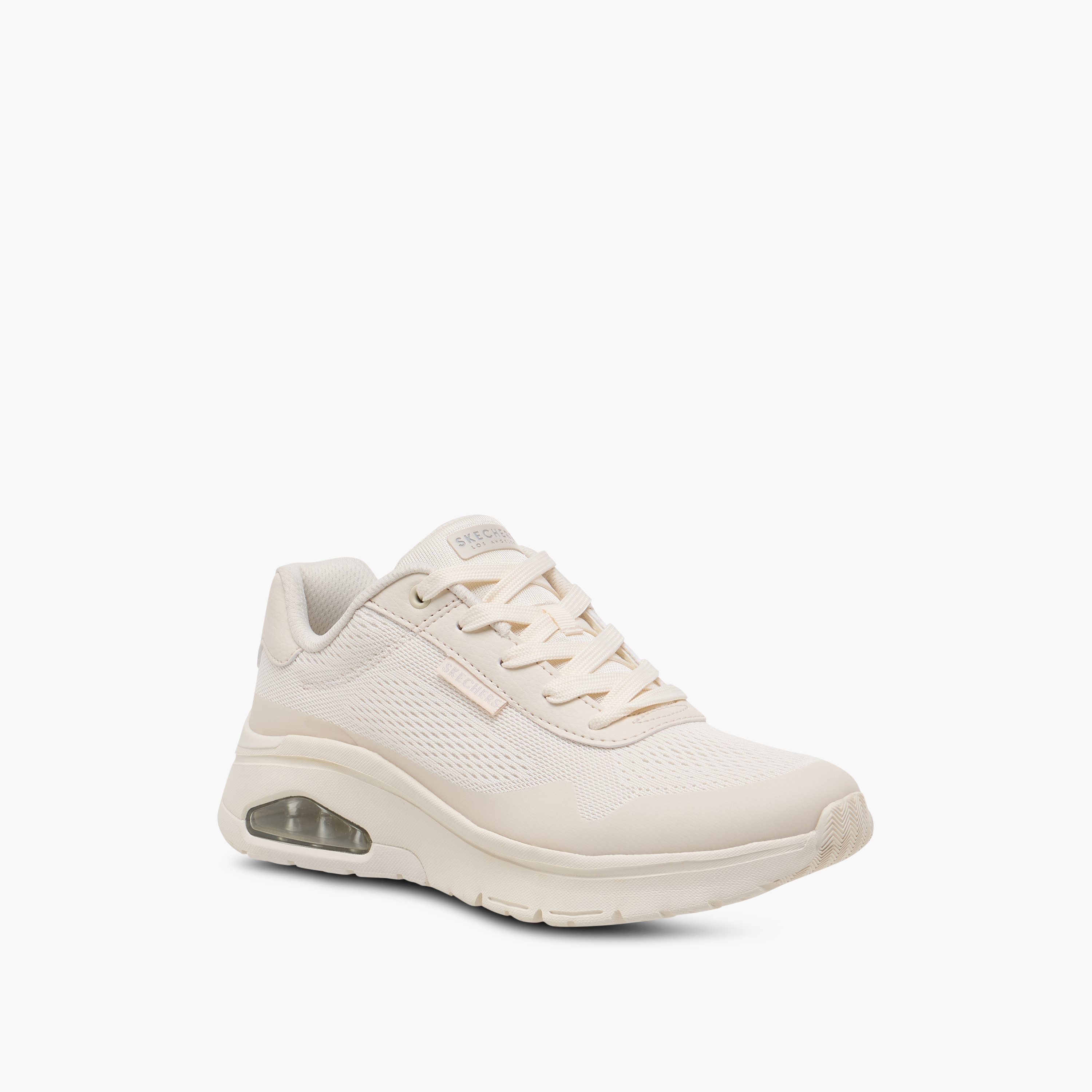 Skechers Women's Uno Flex Lace-Up Low Ankle Sneakers-sports-women-shoes-image-2
