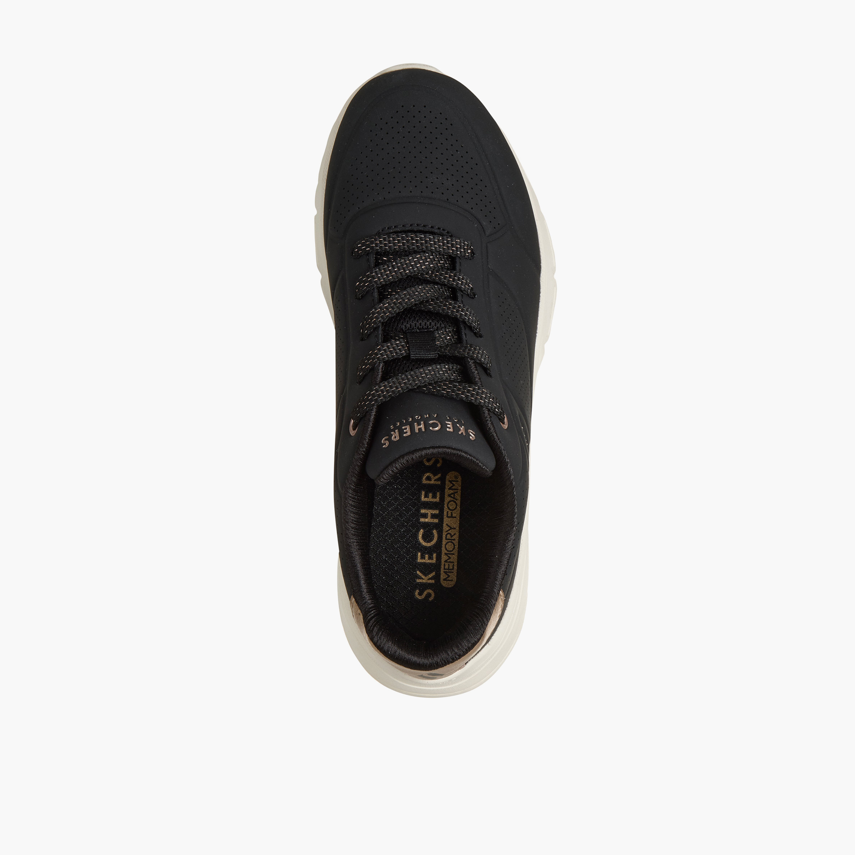 Skechers Women UNO FLEX Lace-Up Ankle Sneakers-women-shoes-sneakers-image-2