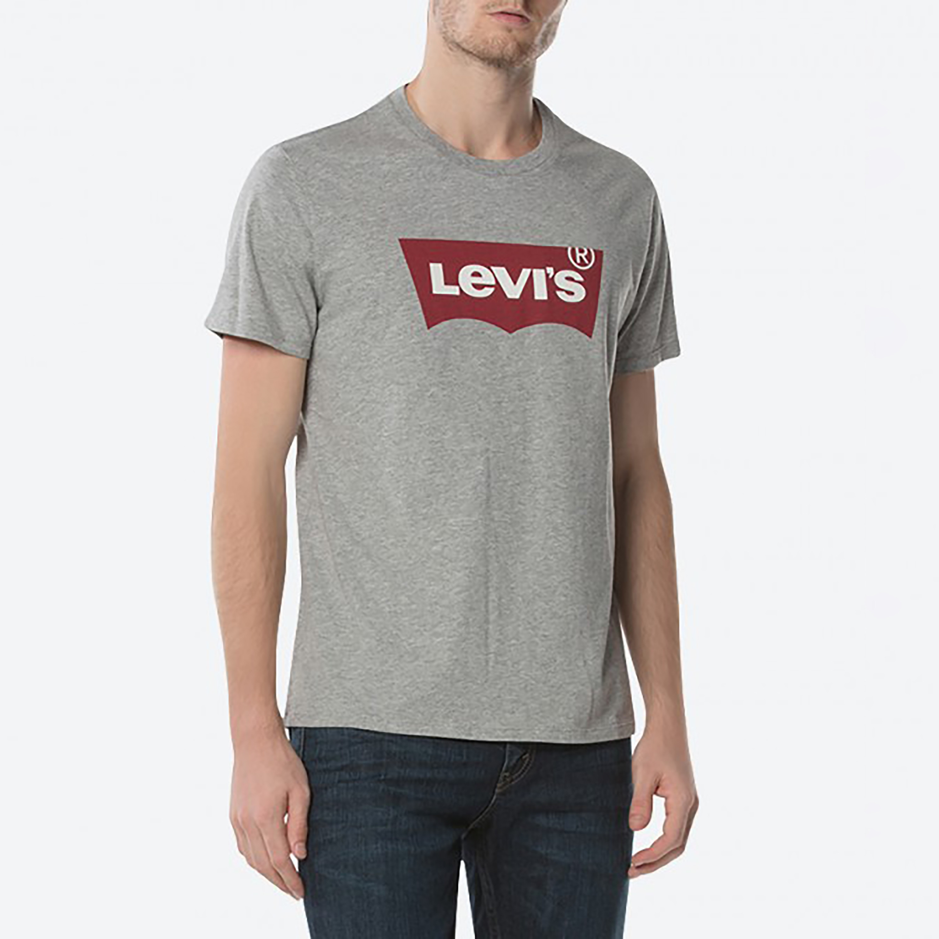 تي شيرت رجالي بشعار برقبة دائرية وأكمام قصيرة من ليفايس-men-clothing-tshirtsandpolos-tshirts-image-1