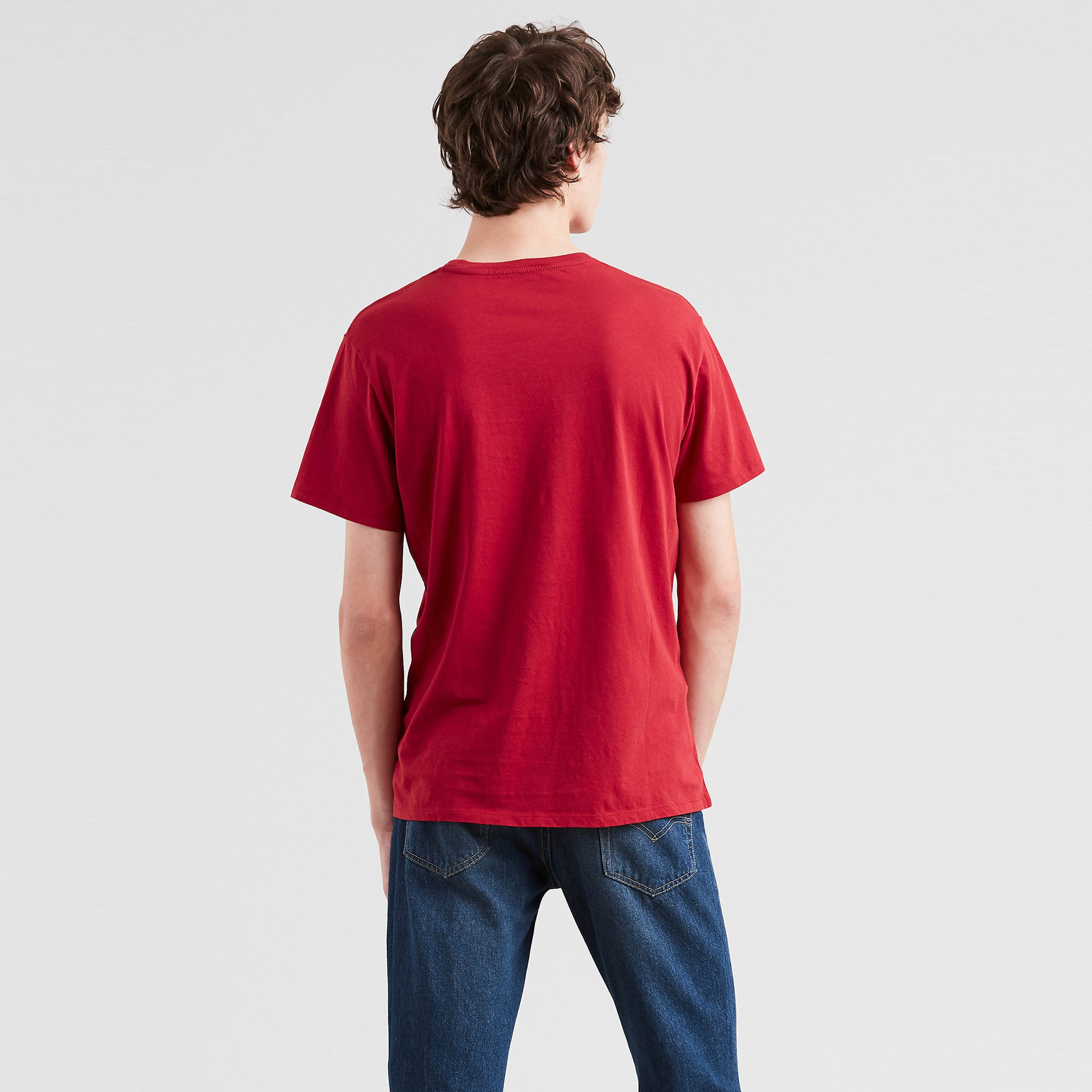  تي شيرت رجالي بأكمام قصيرة ورقبة دائرية وشعار من ليفايس-men-clothing-tshirtsandpolos-tshirts-image-2