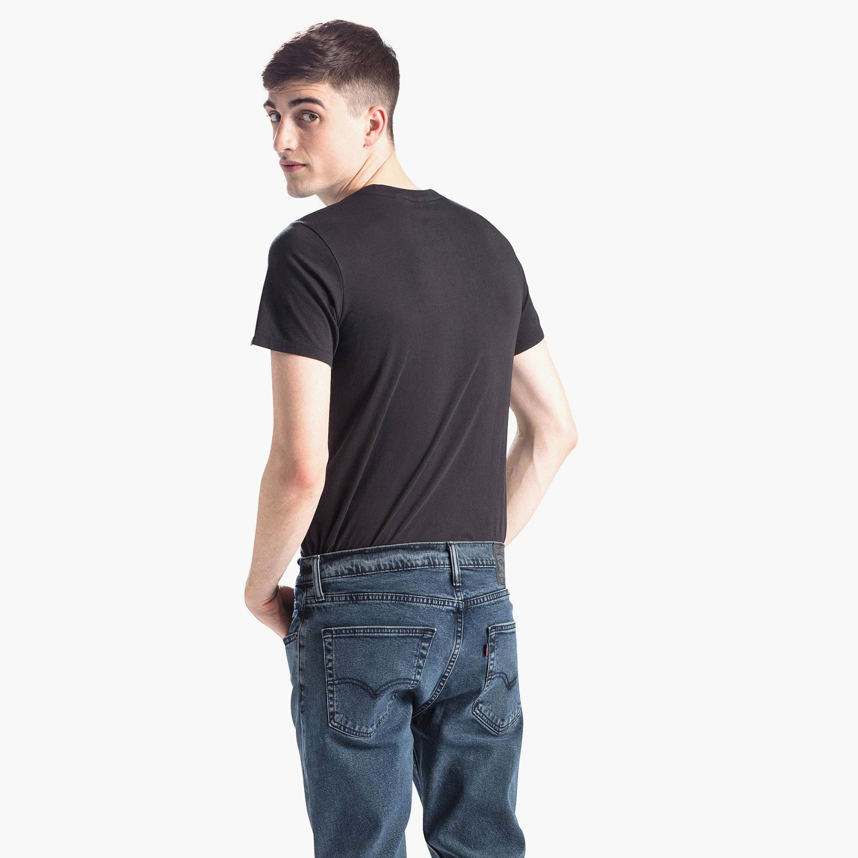 Levi's Logo Crew Neck Short Sleeves T-Shirt-men-clothing-tshirtsandpolos-tshirts-image-2