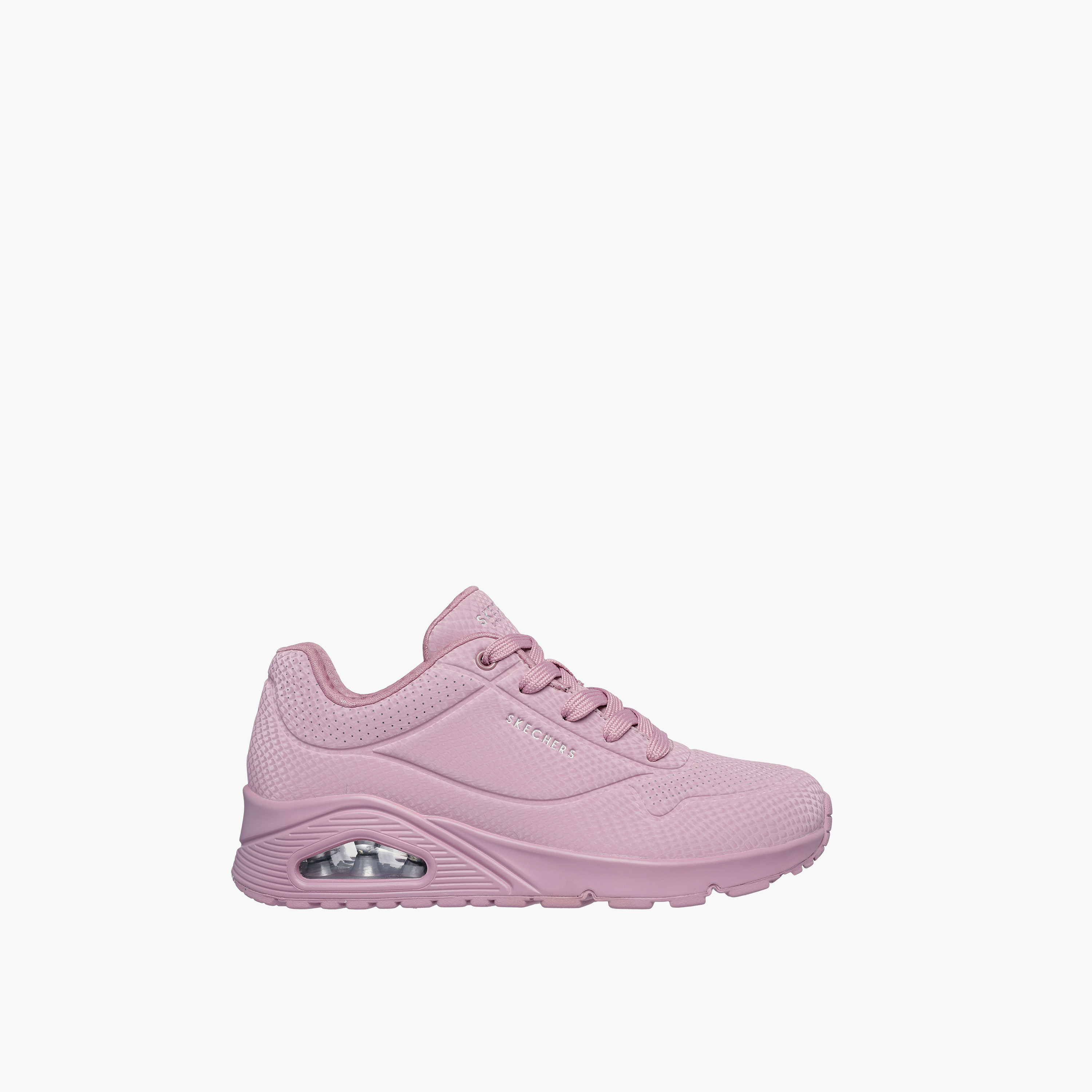 Skechers Women's Uno Lace-Up Low Ankle Sneakers 177861 | OE-sports-women-shoes-image-2
