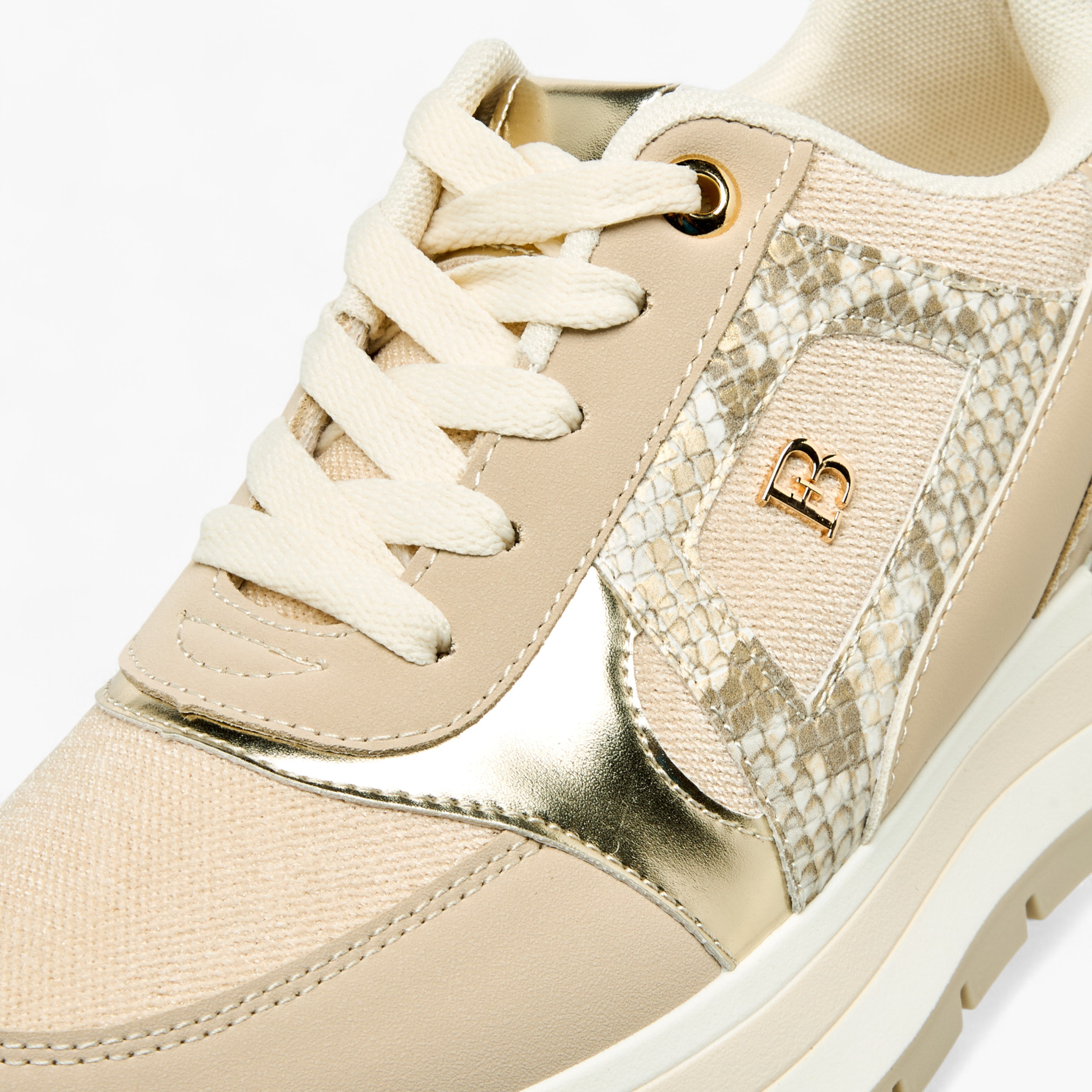 Flora Bella Women Panelled Lace-Up Sneakers-women-shoes-sneakers-image-4
