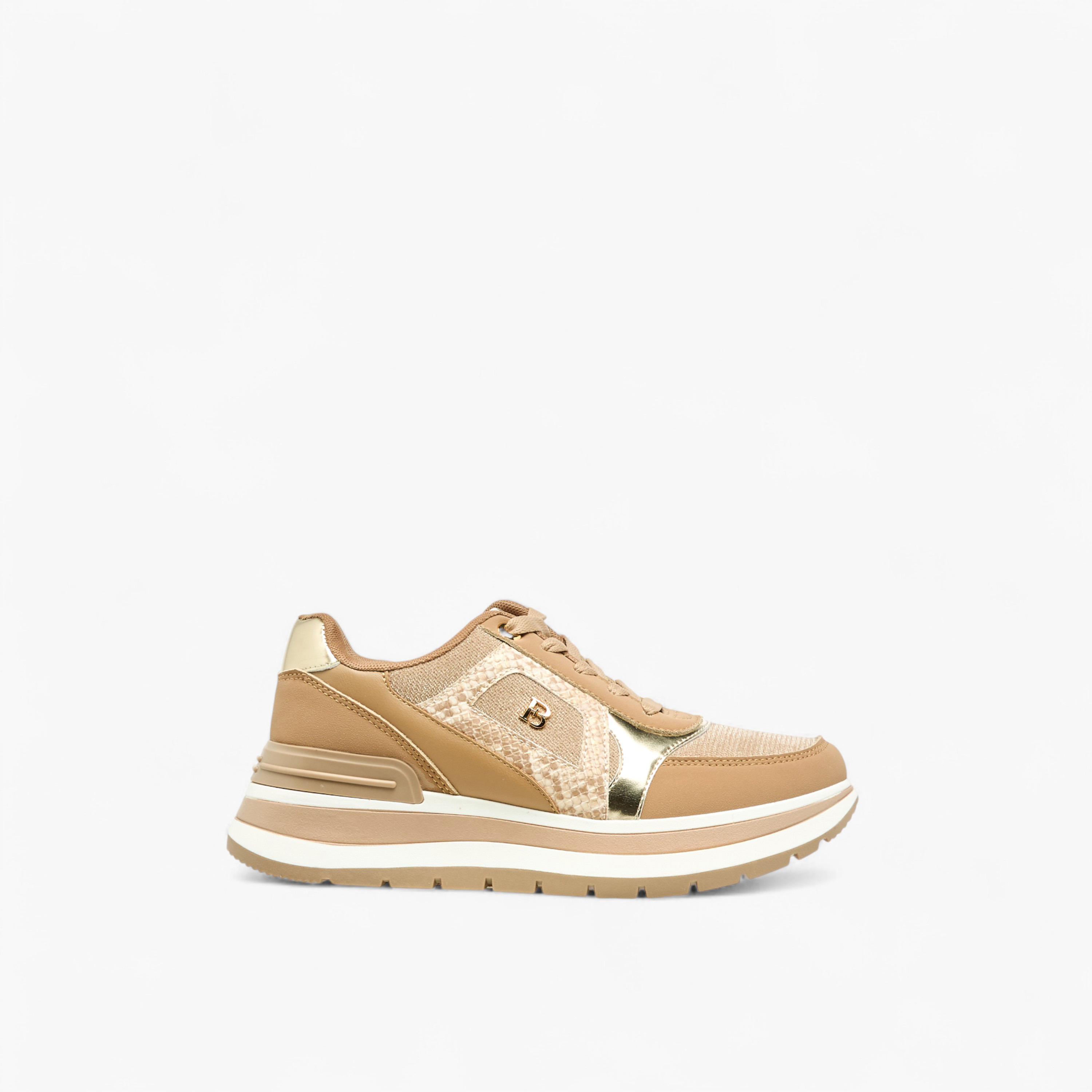 Flora Bella Women Panelled Lace-Up Sneakers-women-shoes-sneakers-image-3