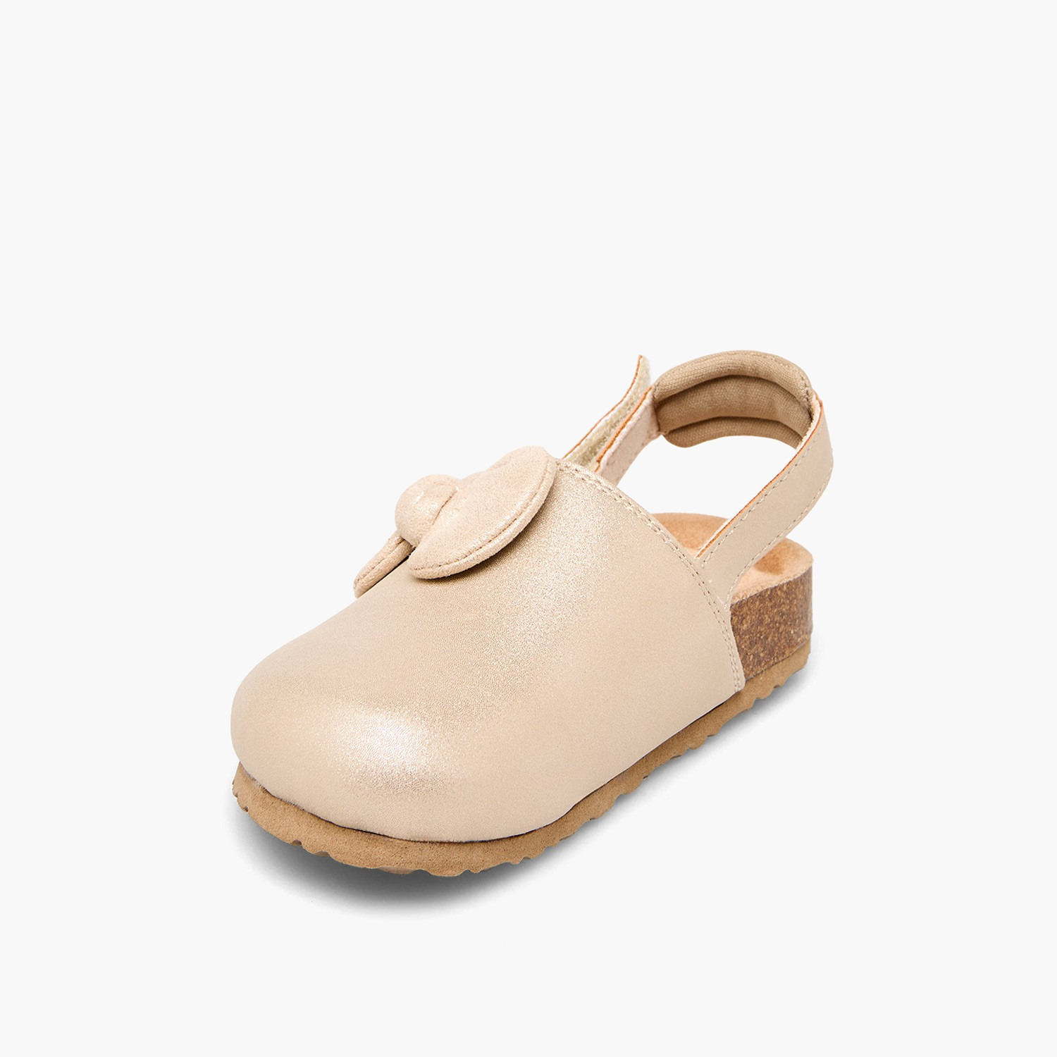 Barefeet Girls Hook & Loop Mules-girls-shoes-sandals-image-4