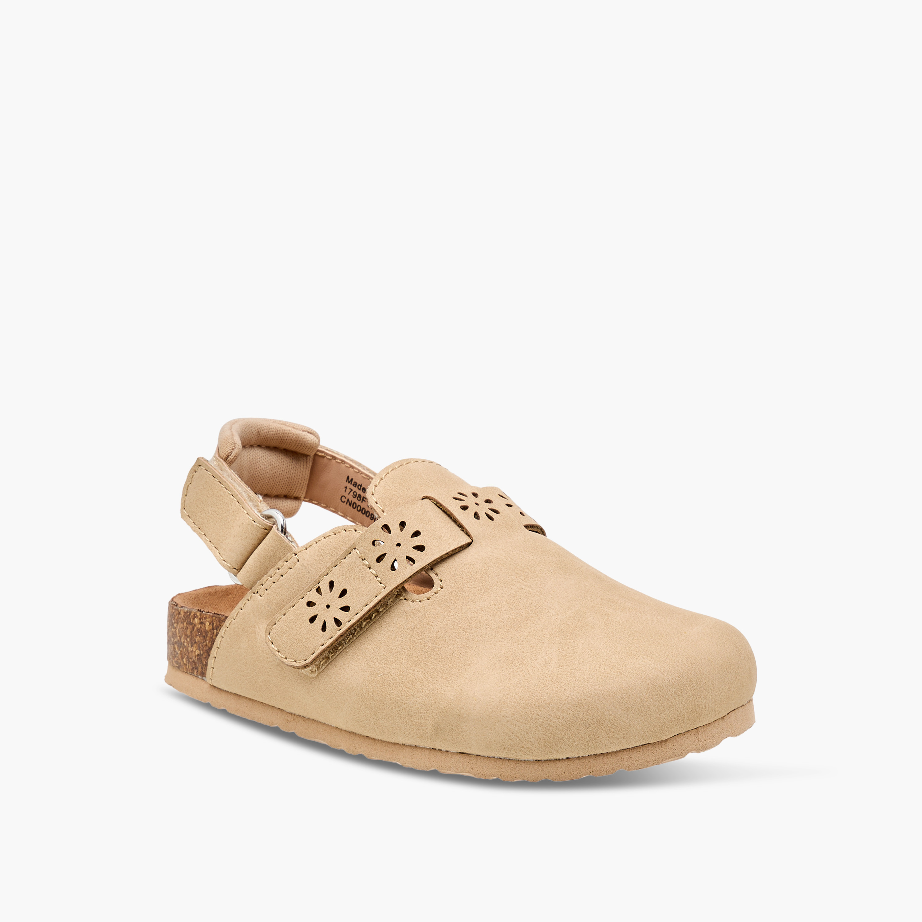 صندل بشريط إغلاق لاصق وتفاصيل مفرغة من جونيورز-girls-shoes-sandals-image-7