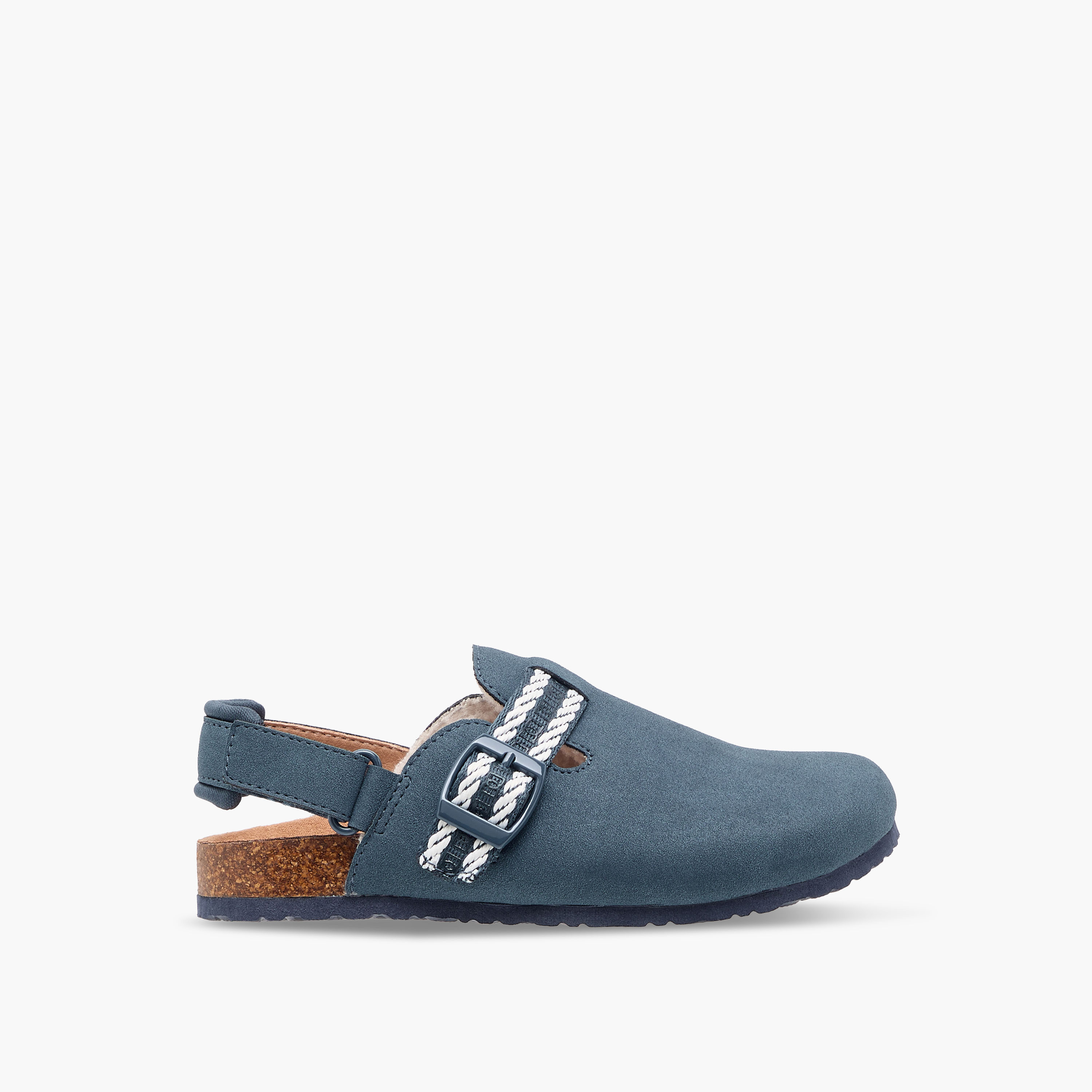 Mister Duchini Buckle Accent Sandals with Hook and Loop Closure-boys-shoes-sandals-image-2