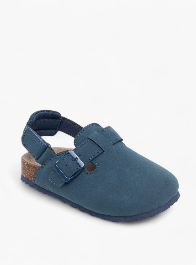 صندل سادة بشريط إغلاق لاصق من جونيورز-boys-shoes-sandals-image-2