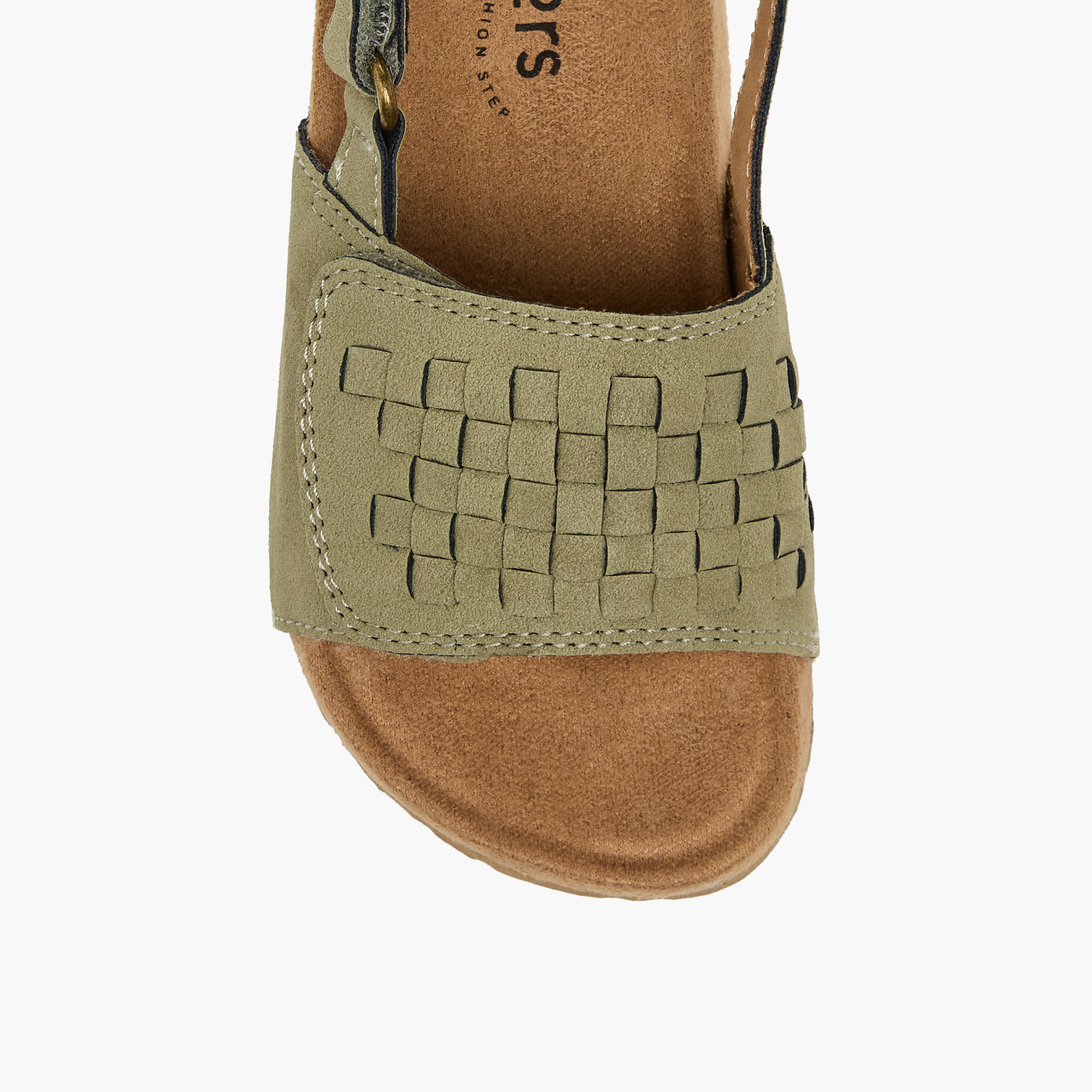 صندل بشريط إغلاق لاصق وتفاصيل منسوجة للأولاد من جونيورز-boys-shoes-sandals-image-3