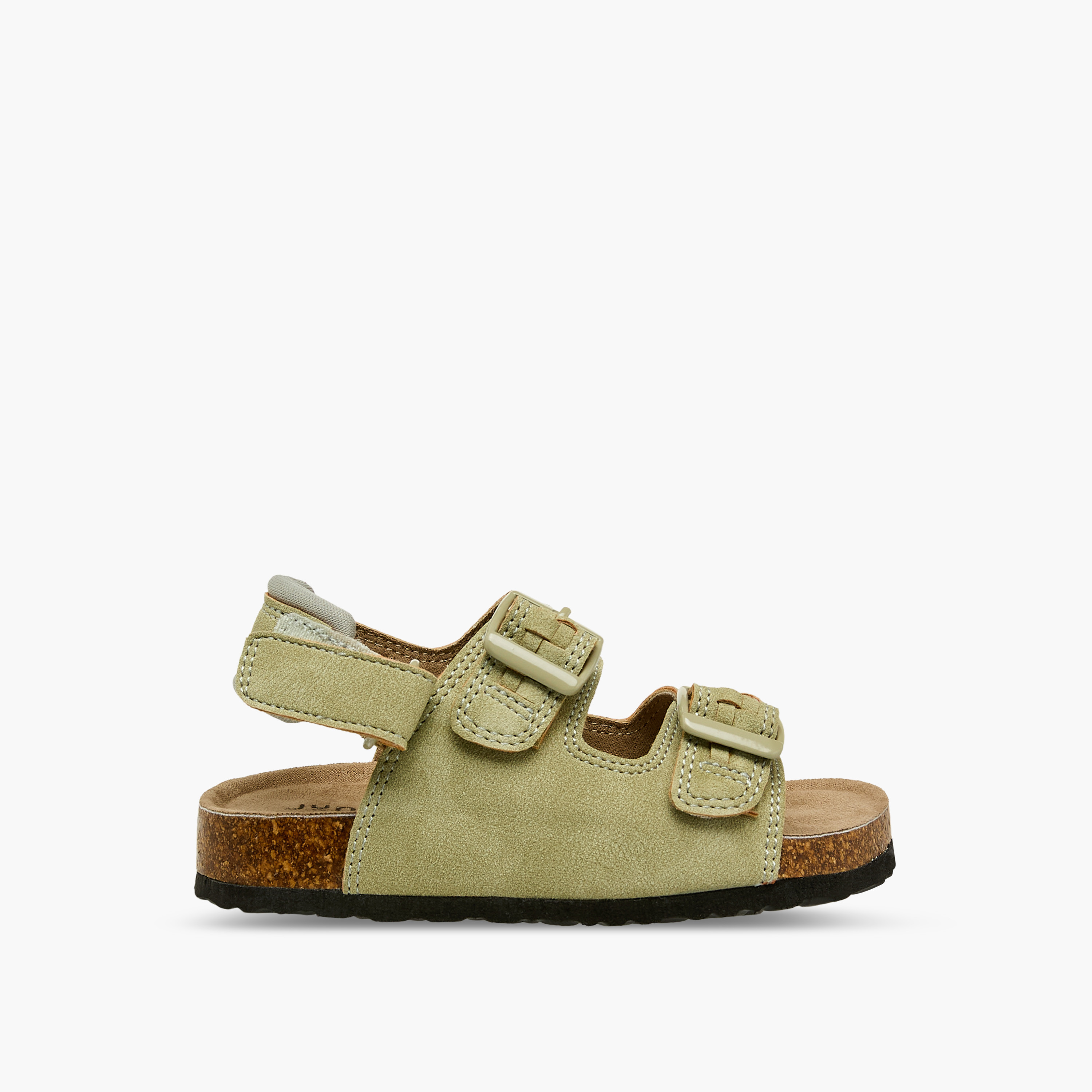 Juniors Boys Buckle Detail Hook & Loop Sandals-boys-shoes-sandals-image-2