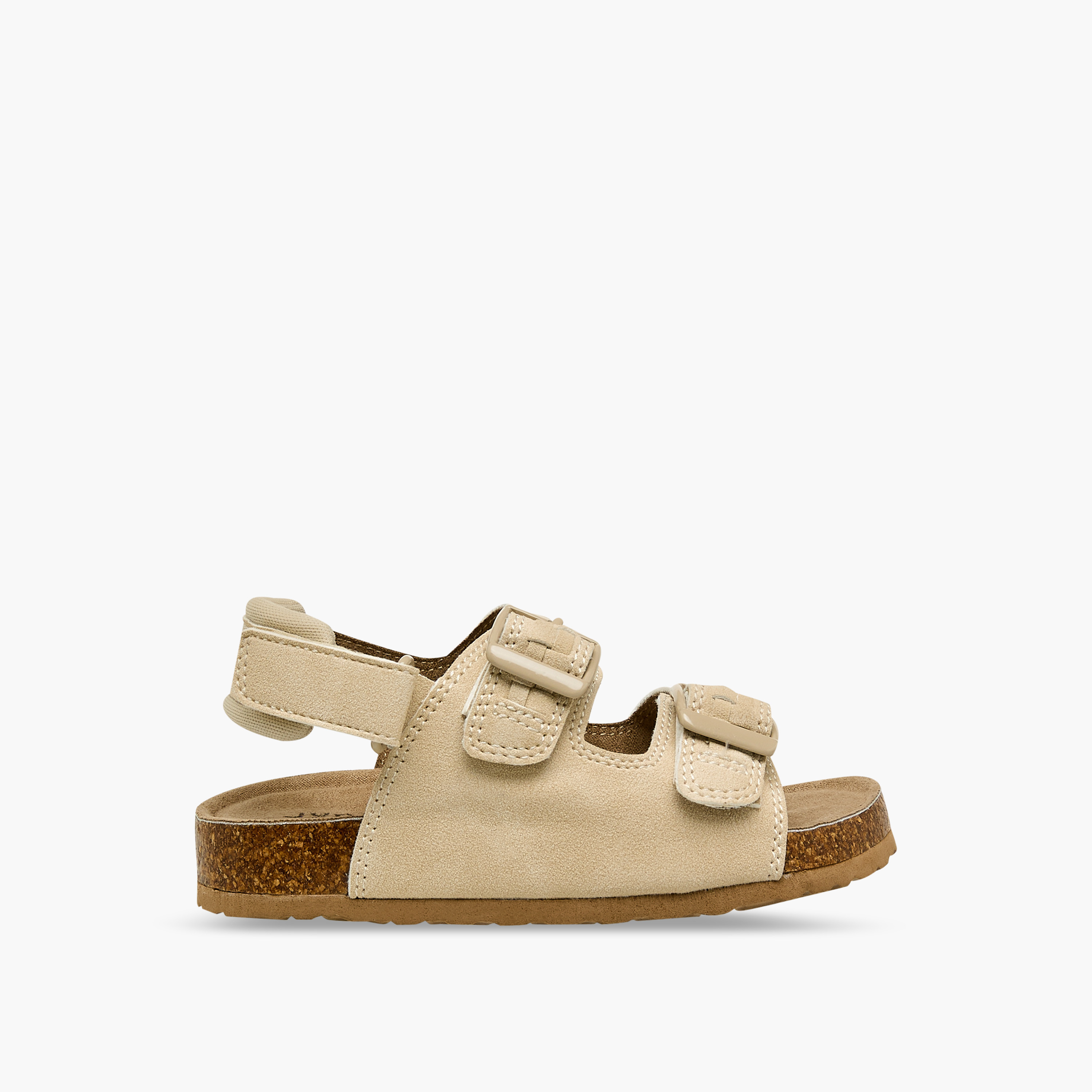 صندل بتفاصيل إبزيم وشريط إغلاق لاصق للأولاد من جونيورز-boys-shoes-sandals-image-2