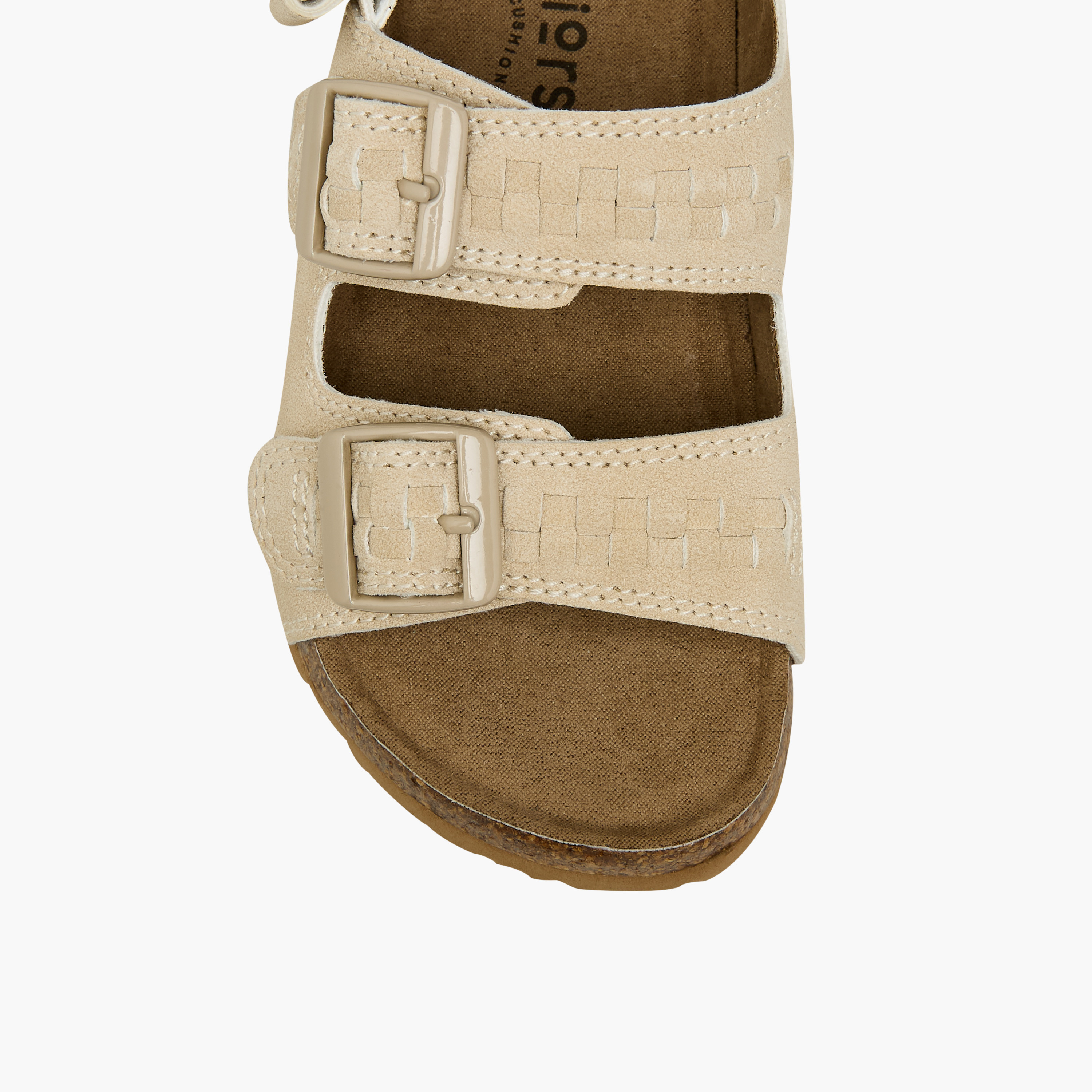 صندل بتفاصيل إبزيم وشريط إغلاق لاصق للأولاد من جونيورز-boys-shoes-sandals-image-3