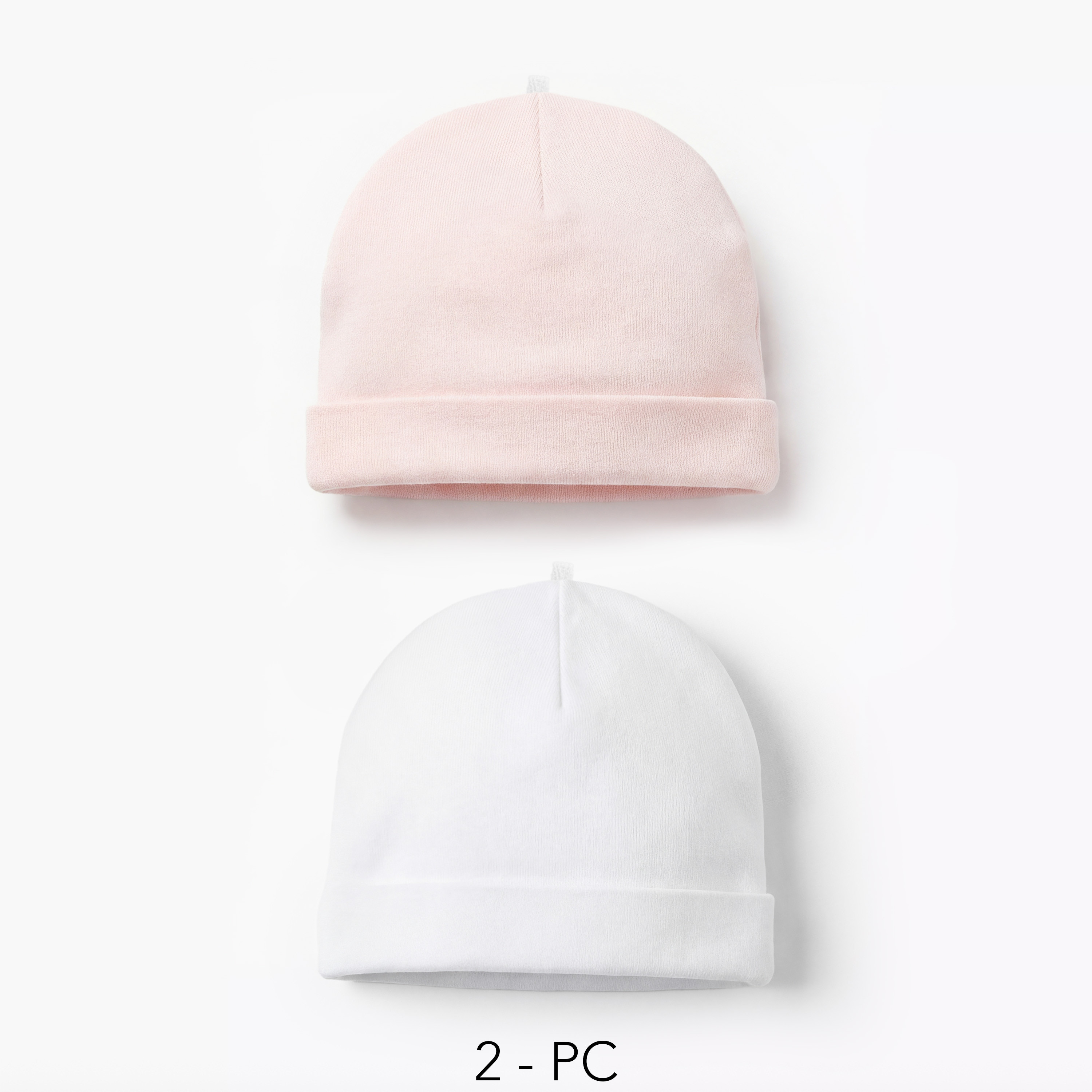 Juniors Solid Cap - Set of 2-baby-boys-accessories-caps-image-1