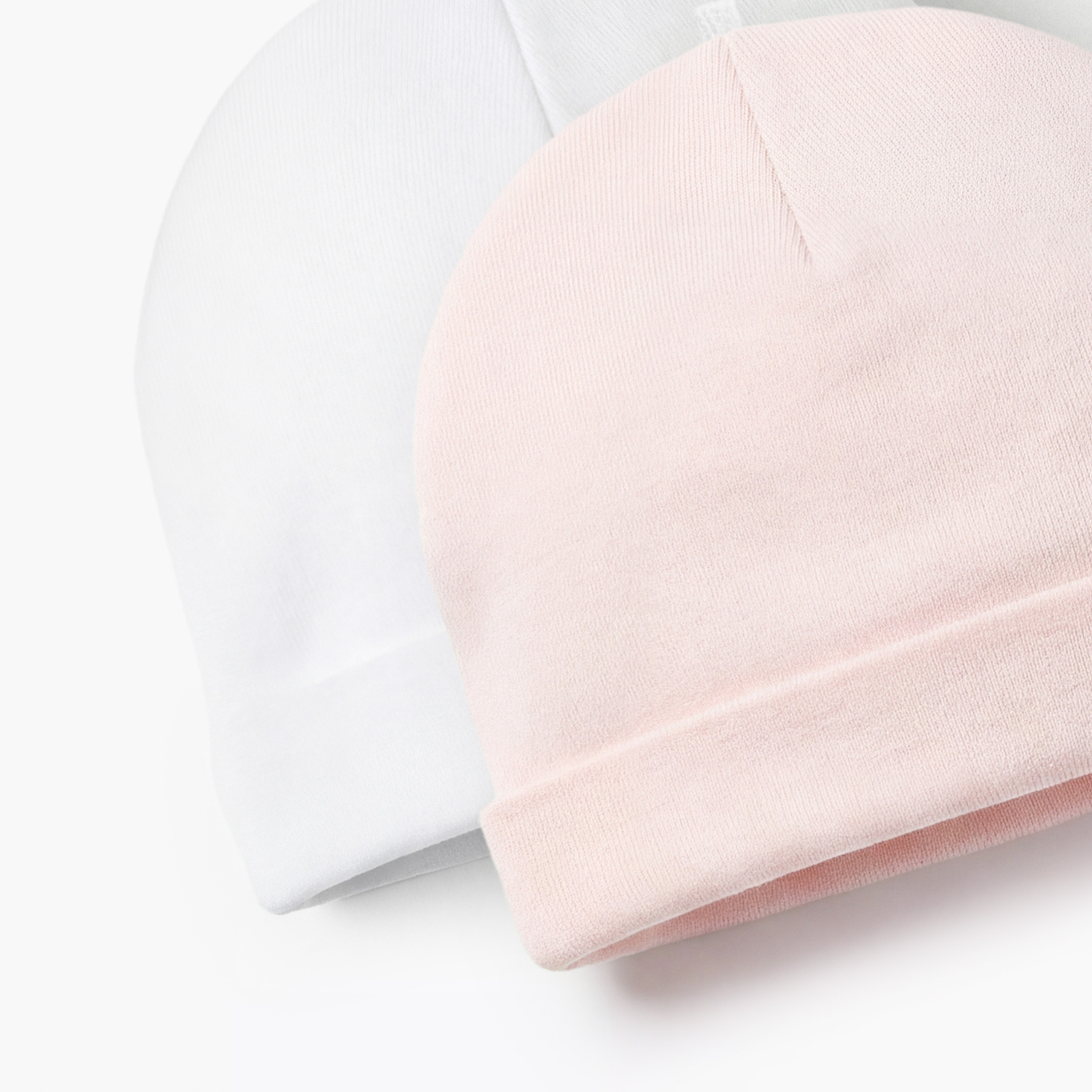 كابات سادة من جونيورز - طقم من قطعتين-baby-boys-accessories-caps-image-1