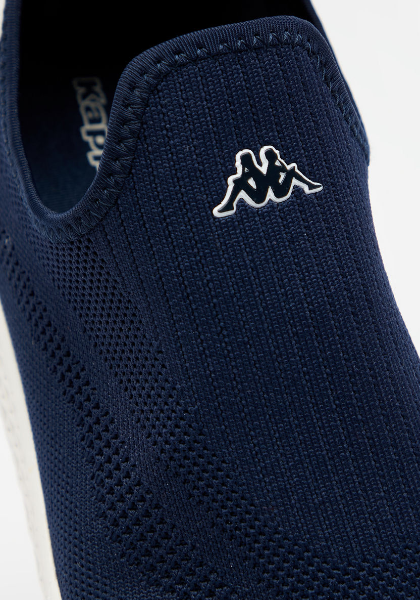 Kappa Men's Textured Slip-On Walking Shoes-Men%27s Sports Shoes-image-3
