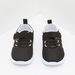 Embroidered Sneakers with Hook and Loop Closure-Boy's Sports Shoes-thumbnailMobile-1