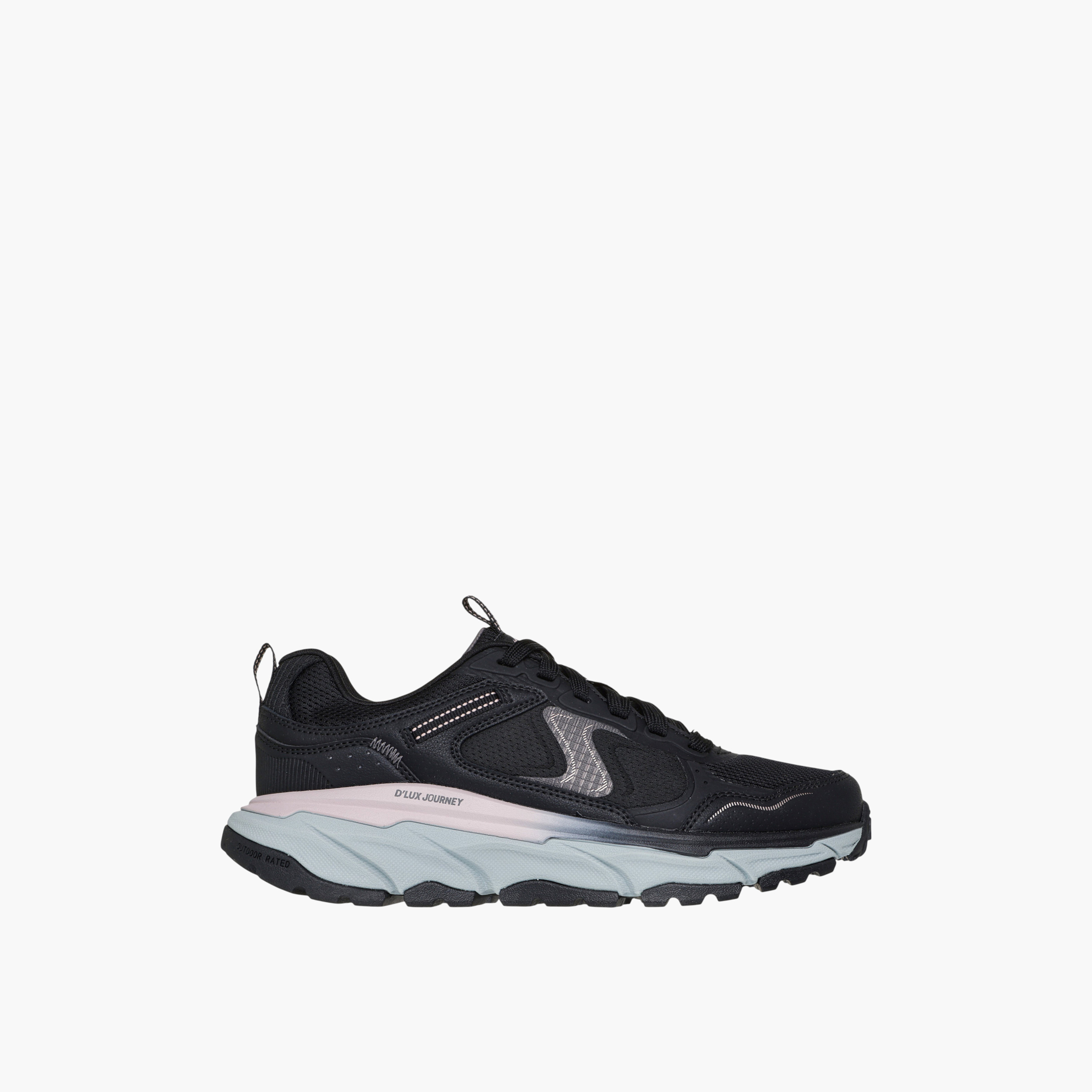 Skechers Women D'LUX JOURNEY Panelled Lace-Up Sports Shoes-women-shoes-sports-image-5