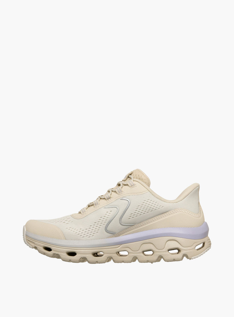 Skechers Women GLIDE STEP SOLE Panelled Slip-On Sports Shoes-women-shoes-sports-image-4