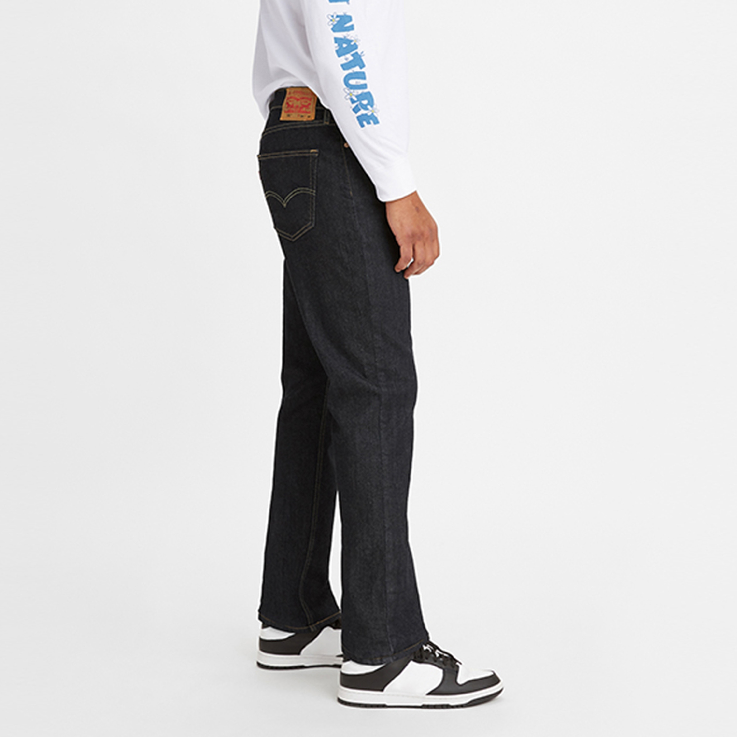بنطلون جينز رجالي 541 ضيق أسود اللون بخمسة جيوب، مقاس 32 من ليفايس-men-clothing-jeans-image-3