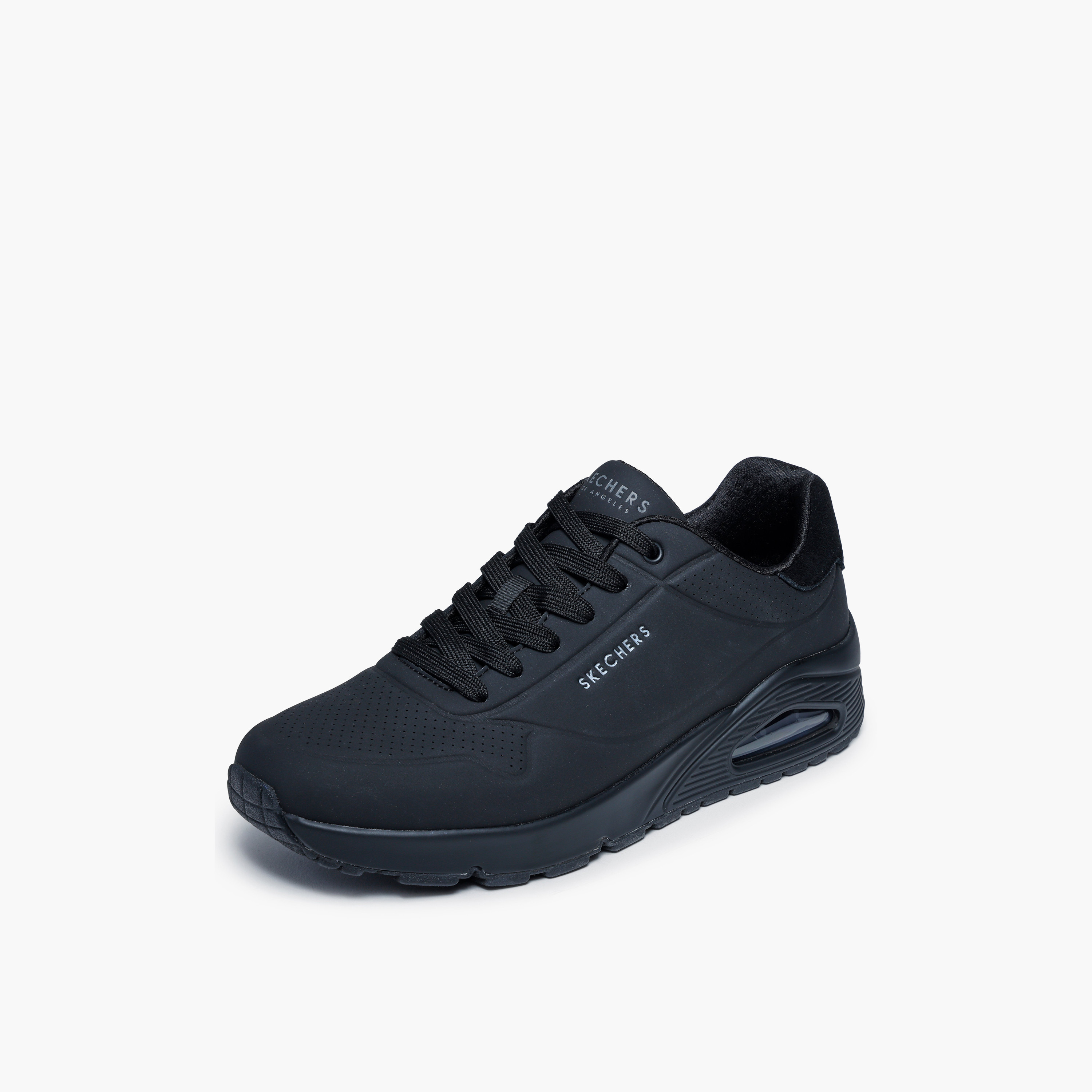 Skechers Men UNO Lace-Up Ankle Sneakers-sports-men-shoes-image-4