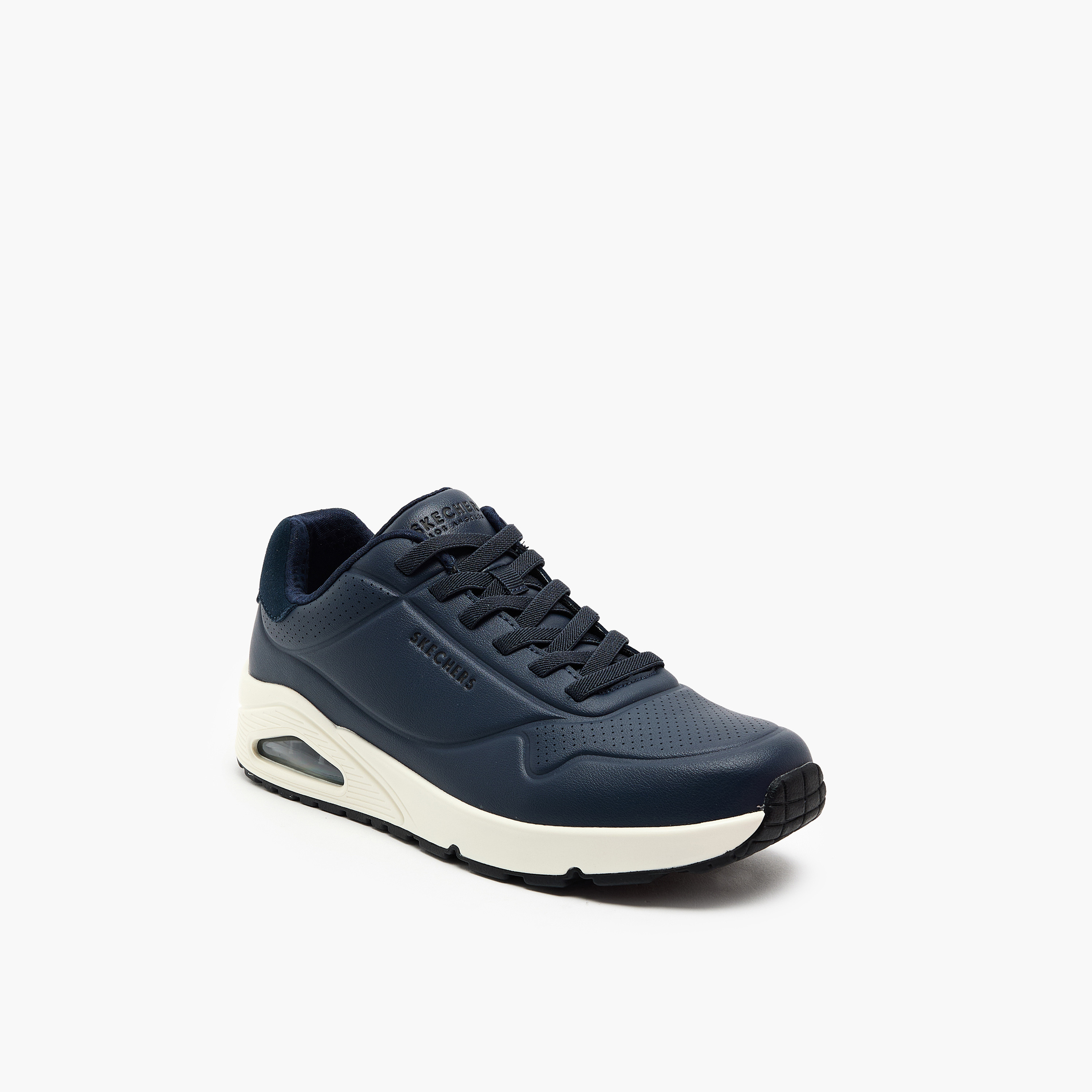 Skechers Men's Uno Bungee Lace Low Ankle Sneakers 183007 | OE-sports-men-shoes-image-2
