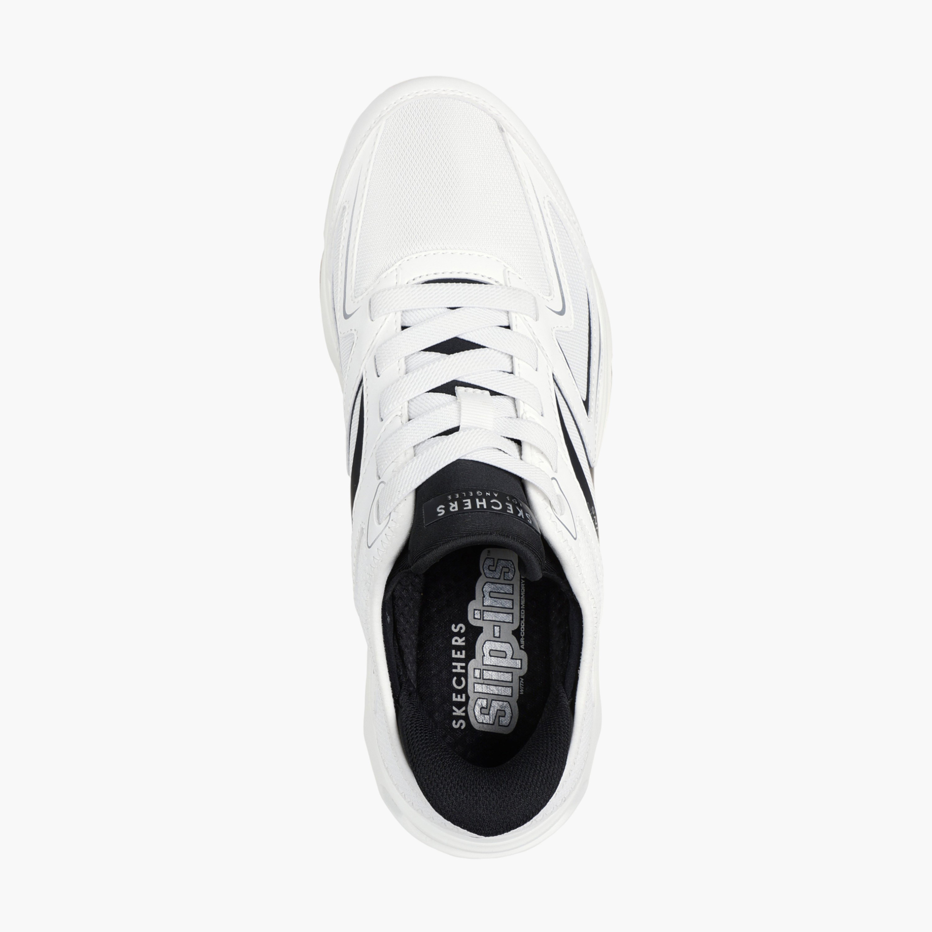 Skechers Men TRES-AIR UNO Panelled Lace-Up Sneakers-men-shoes-sneakers-image-2