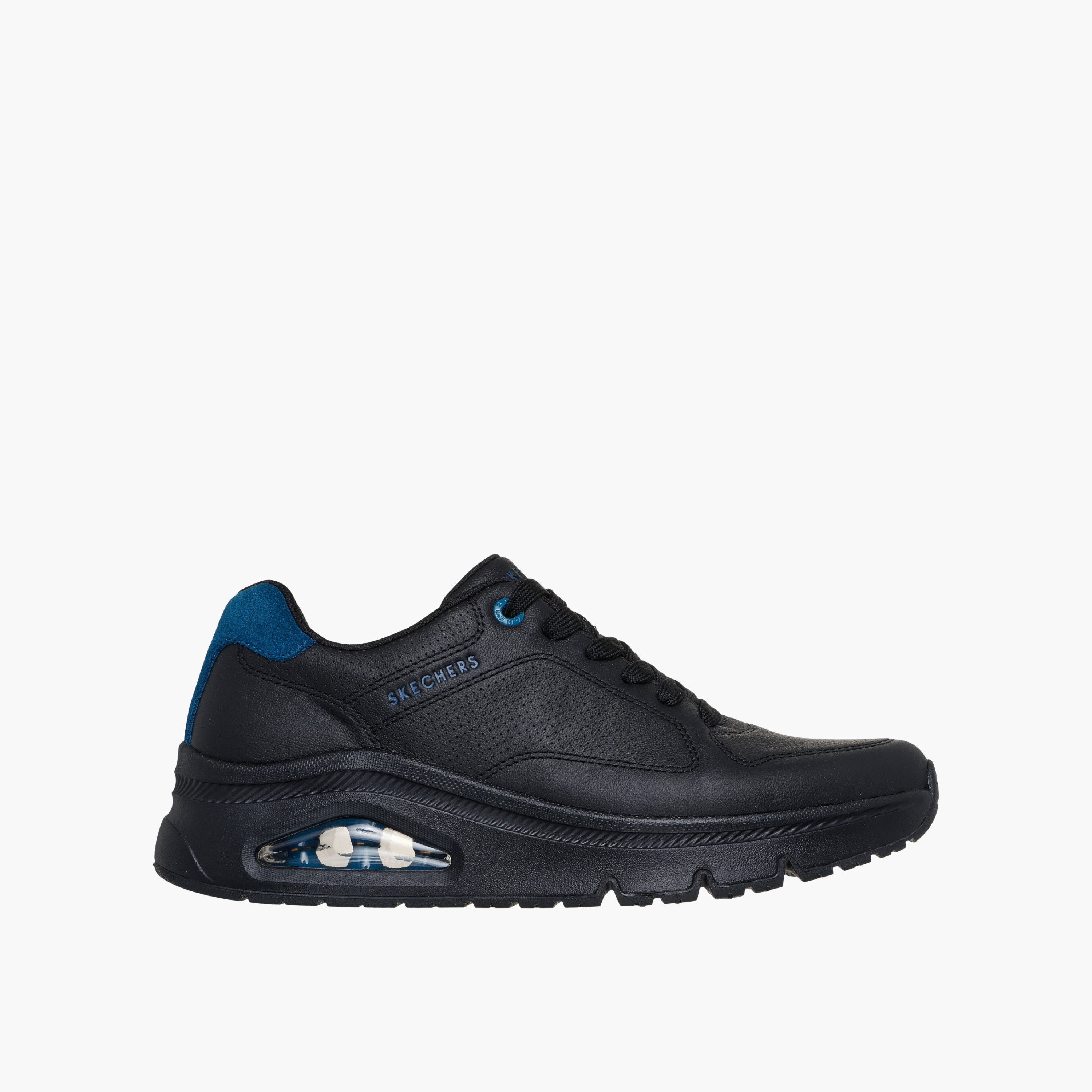 حذاء رياضي جلد برباط إغلاق أونو آيكون للرجال من سكيتشيرز-men-shoes-sneakers-image-1