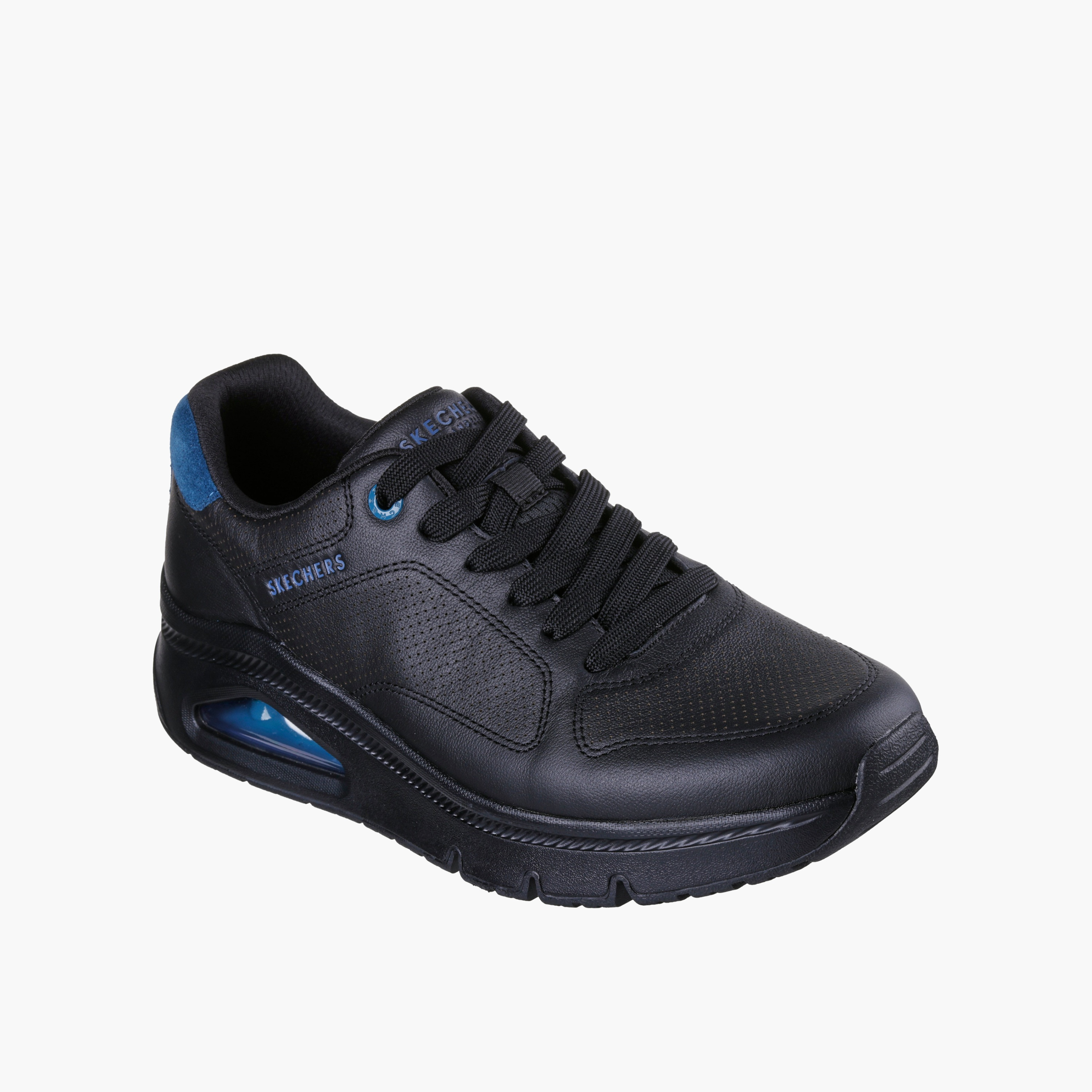 حذاء رياضي جلد برباط إغلاق أونو آيكون للرجال من سكيتشيرز-men-shoes-sneakers-image-4