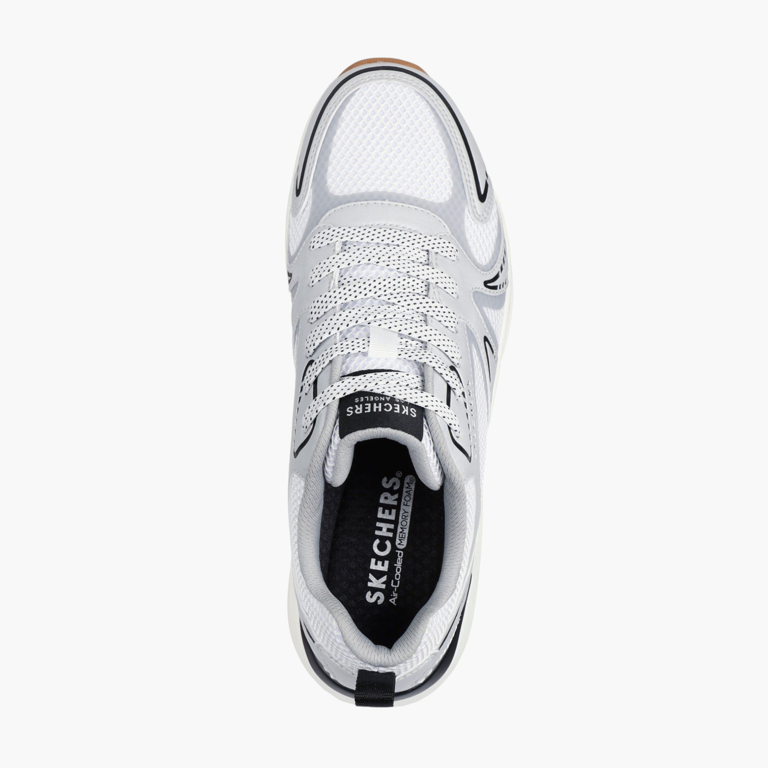 Skechers Men UNO EGO Panelled Lace-Up Sports Shoes-men-shoes-sports-image-2