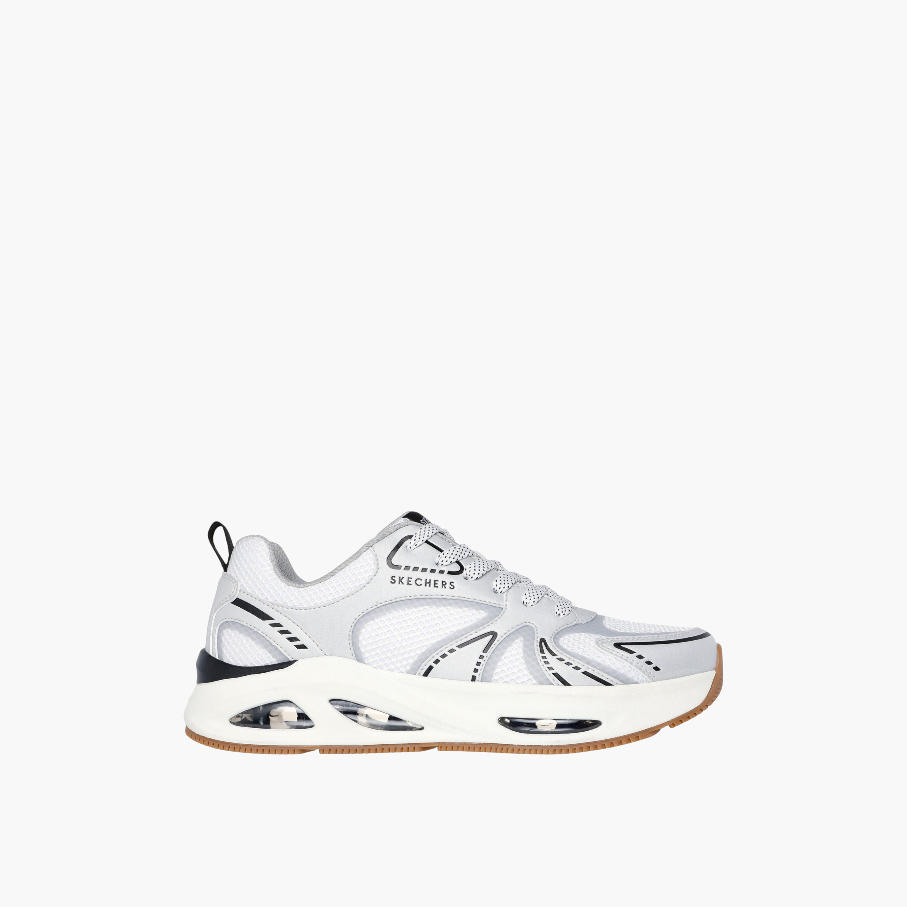Skechers Men UNO EGO Panelled Lace-Up Sports Shoes-men-shoes-sports-image-5