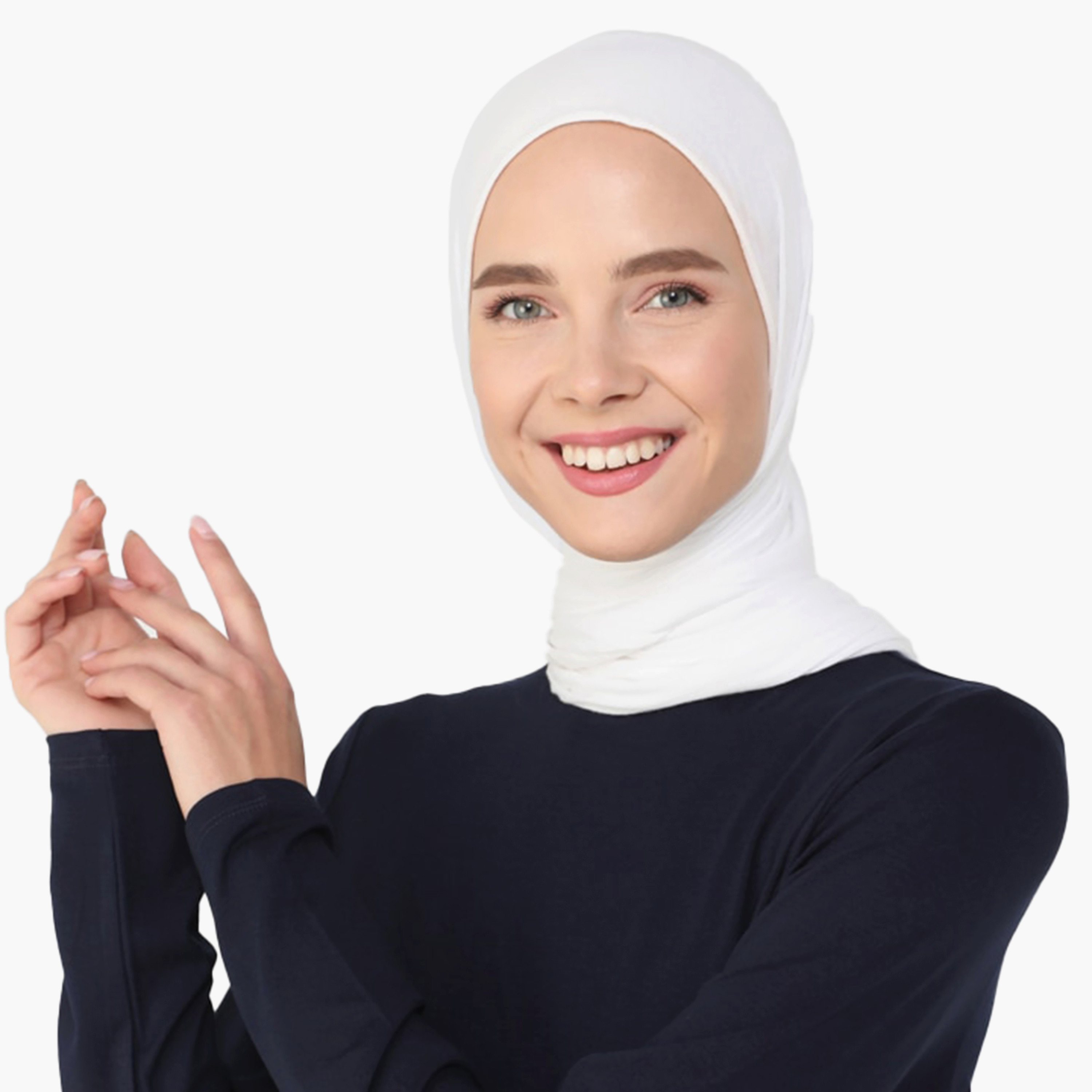 Modanisa Plain Crew Neck Long Sleeves Tunic-women-clothing-shirtsandblouses-blouses-image-4