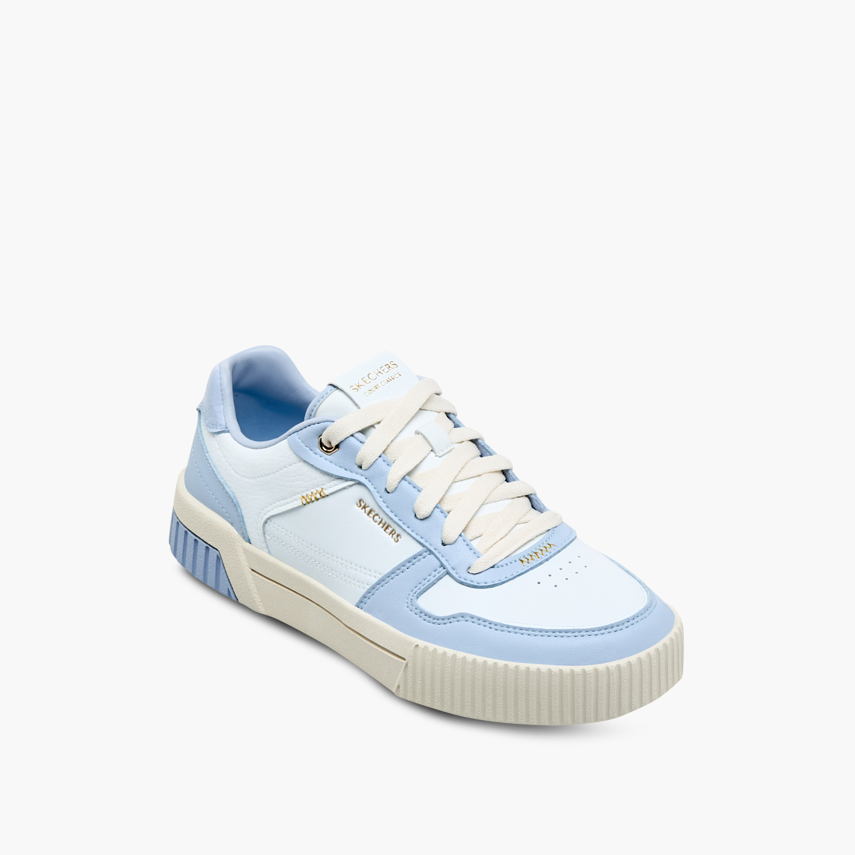 Skechers Women's JADE Lace-Up Low Ankle Sneakers 185098 | OE-sports-women-shoes-image-2