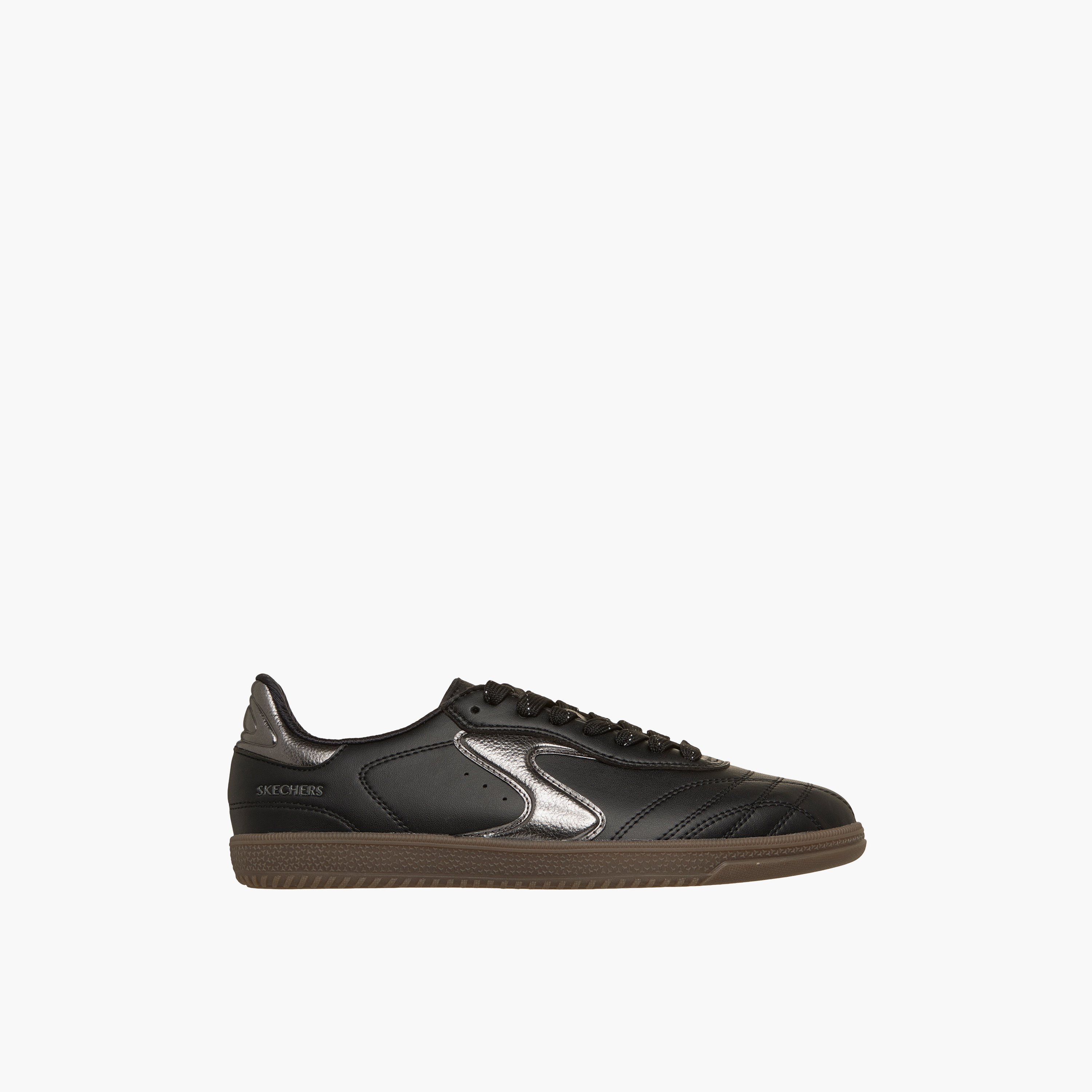 Skechers Women HOTSHOT Lace-Up Ankle Sneakers - 185252-BKSL-sports-women-shoes-image-3