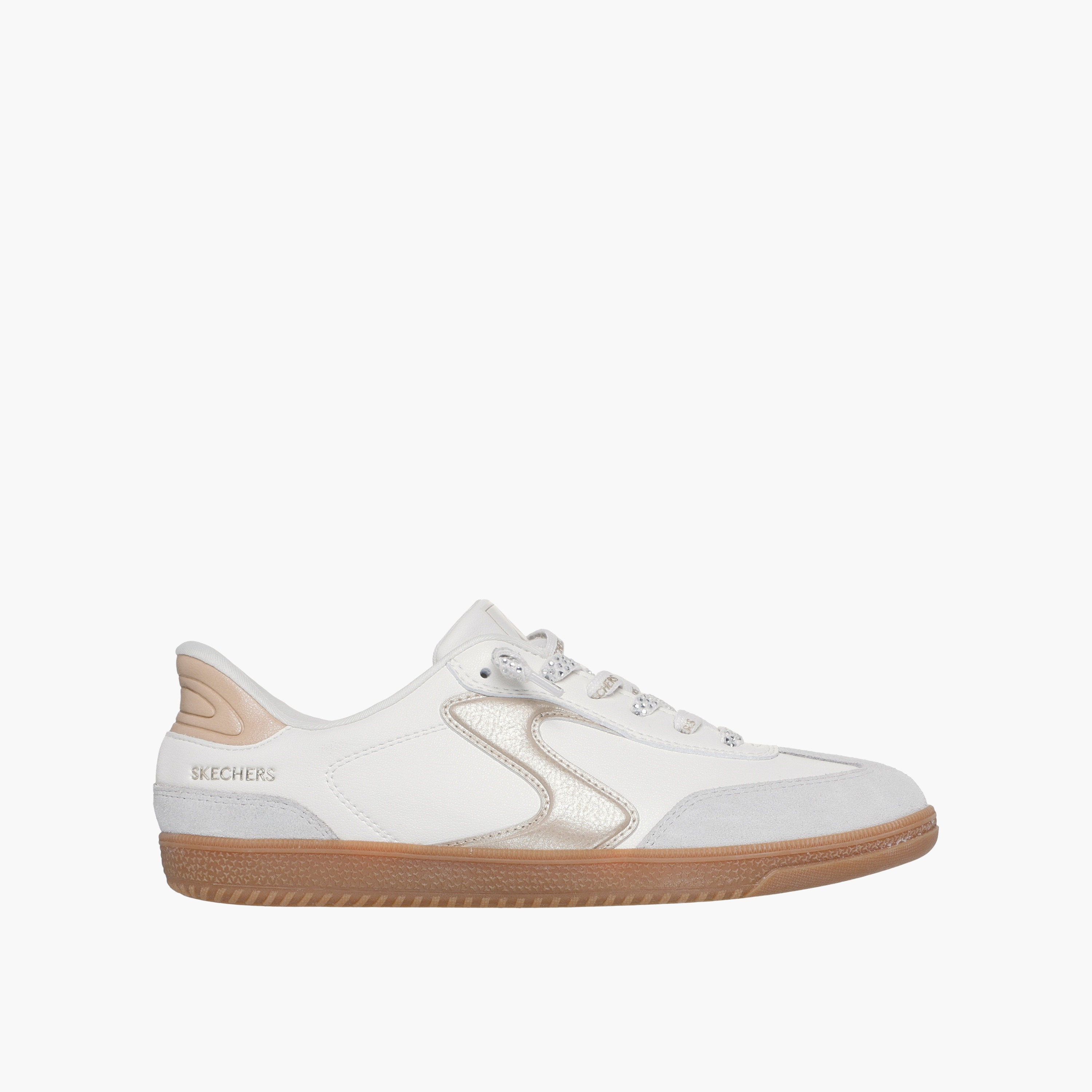 Skechers Women Panelled Lace-Up Ankle Sneakers-women-shoes-sneakers-image-1