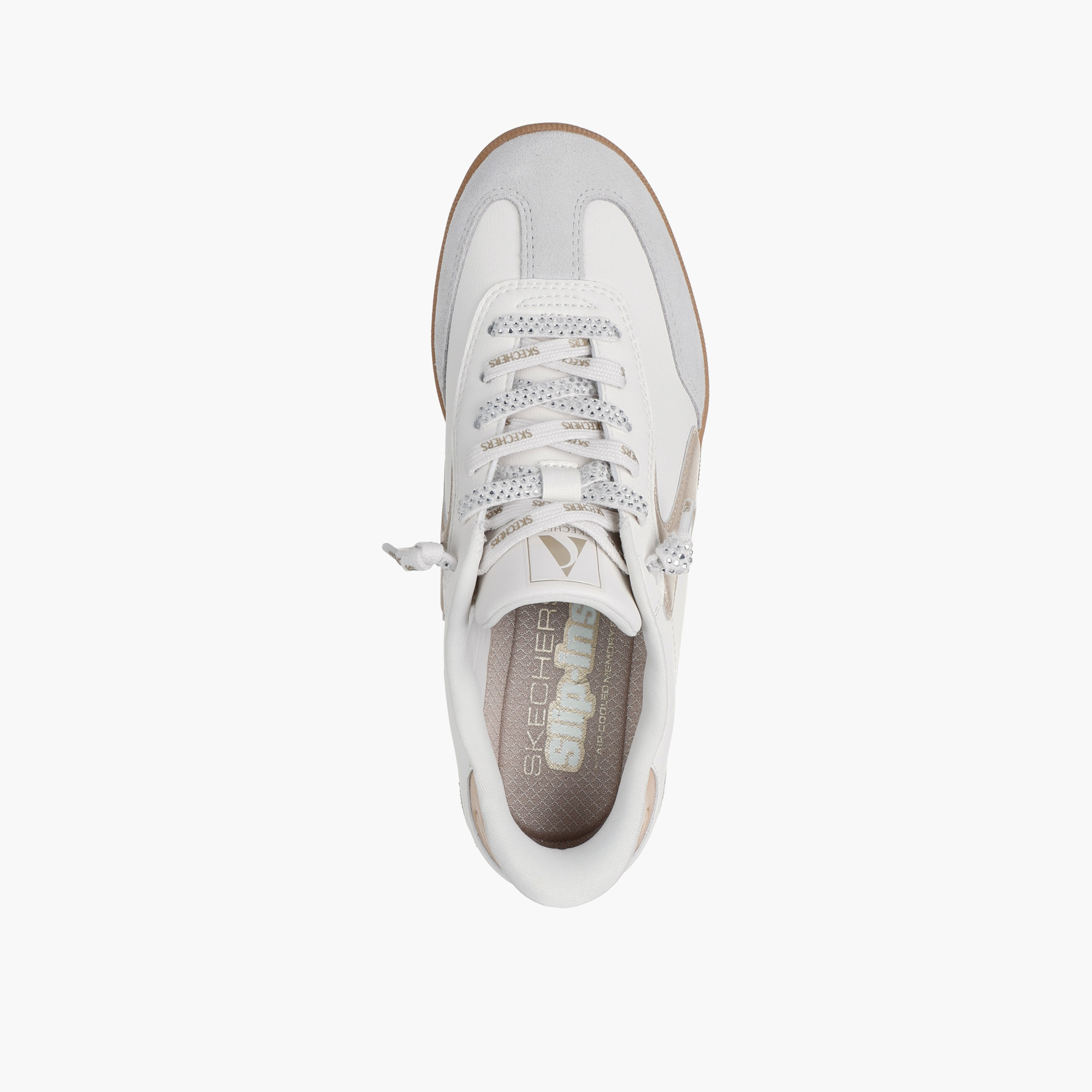 Skechers Women Panelled Lace-Up Ankle Sneakers-women-shoes-sneakers-image-2