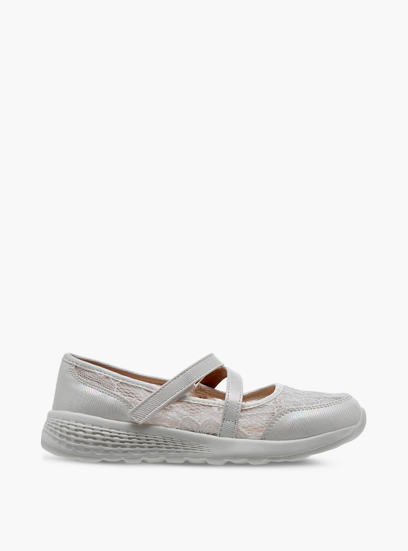 حذاء ماري جين بدانتيل مع شريط إغلاق من ليتل ميسي-girls-shoes-maryjanes-image-3