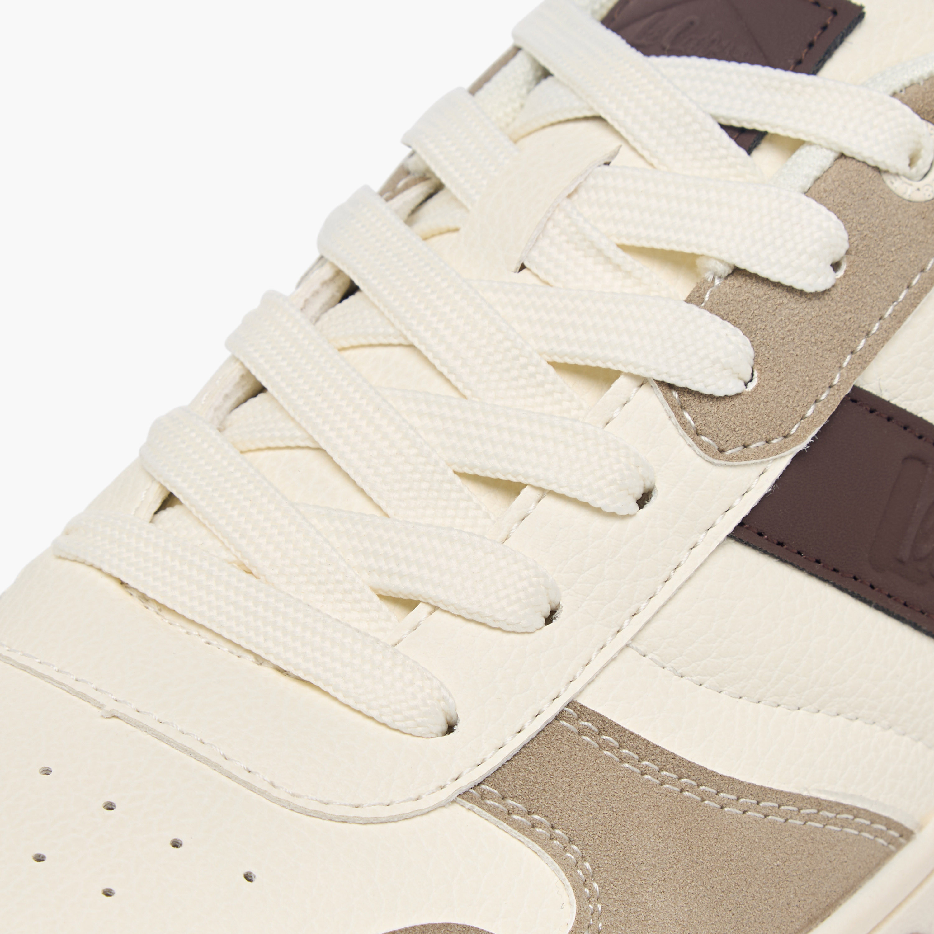 Lee Cooper Men's Panelled Sneakers with Lace-Up Closure-men-shoes-sneakers-image-4