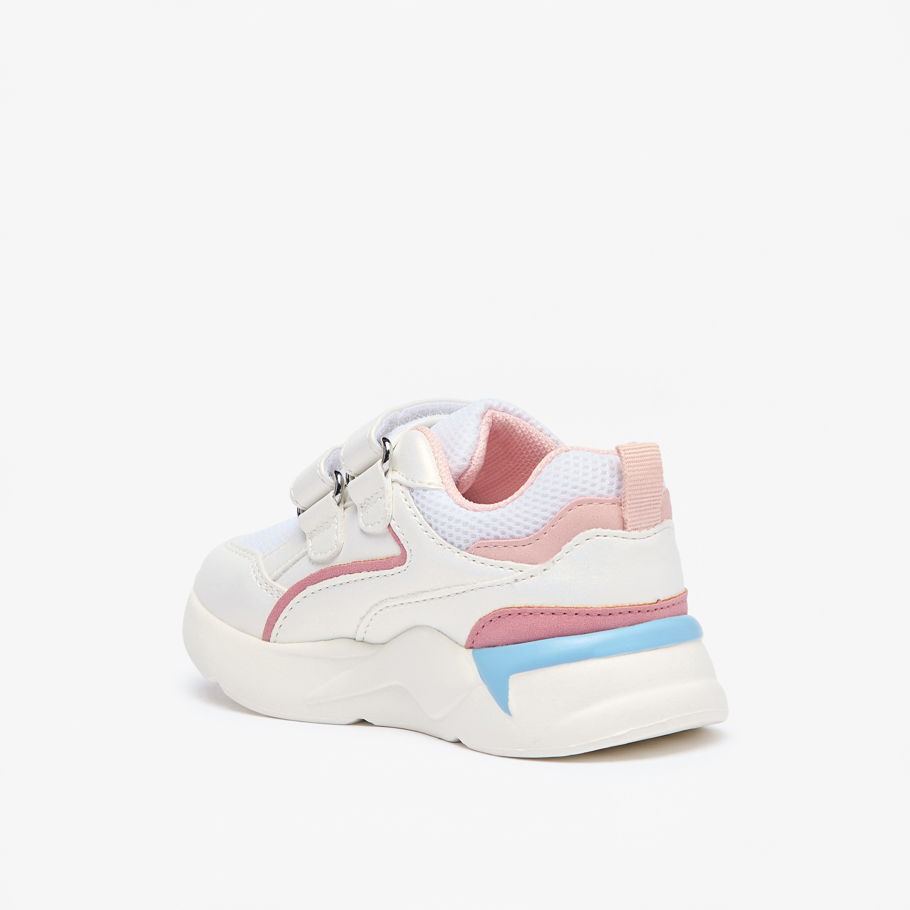 حذاء سنيكرز بطول الكاحل وشريط لاصق من بيرفيت-girls-shoes-sneakers-image-2