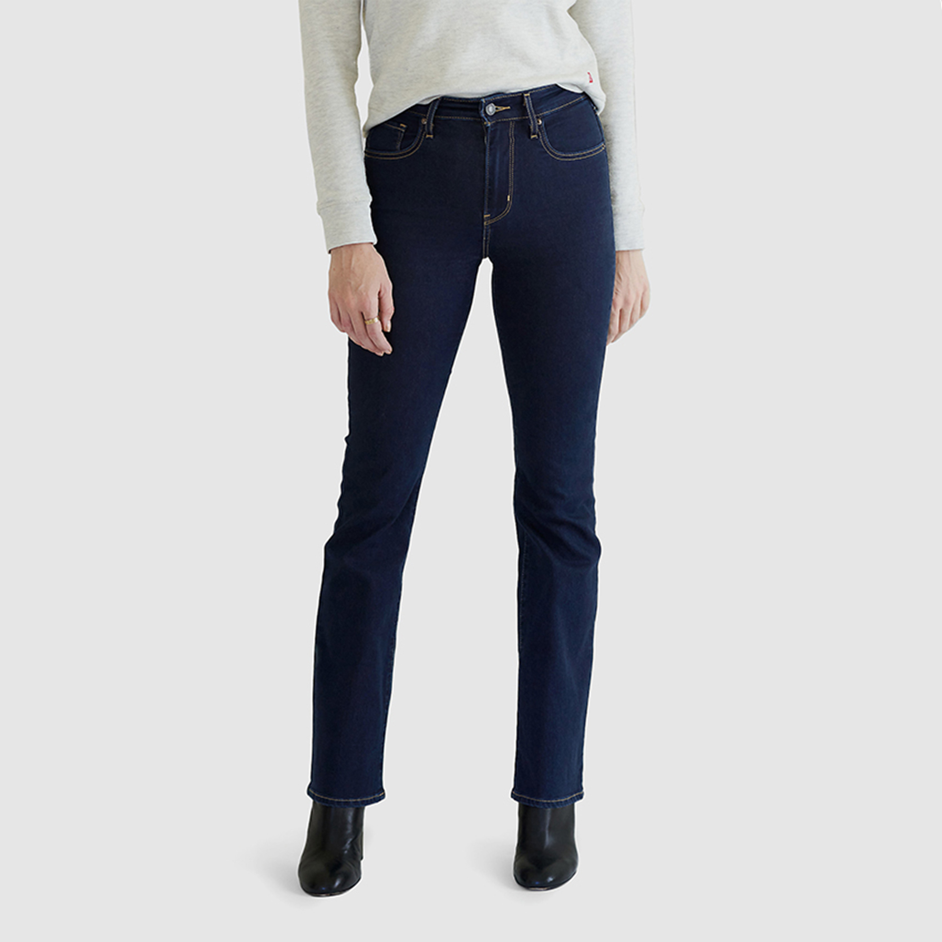 Levi's Bootcut Fit Blue 5-Pocket Women's Jeans Inseam 32-women-clothing-bottoms-jeans-image-1
