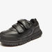 Juniors Textured Sneakers with Hook and Loop Closure-Boy%27s Sneakers-thumbnailMobile-3