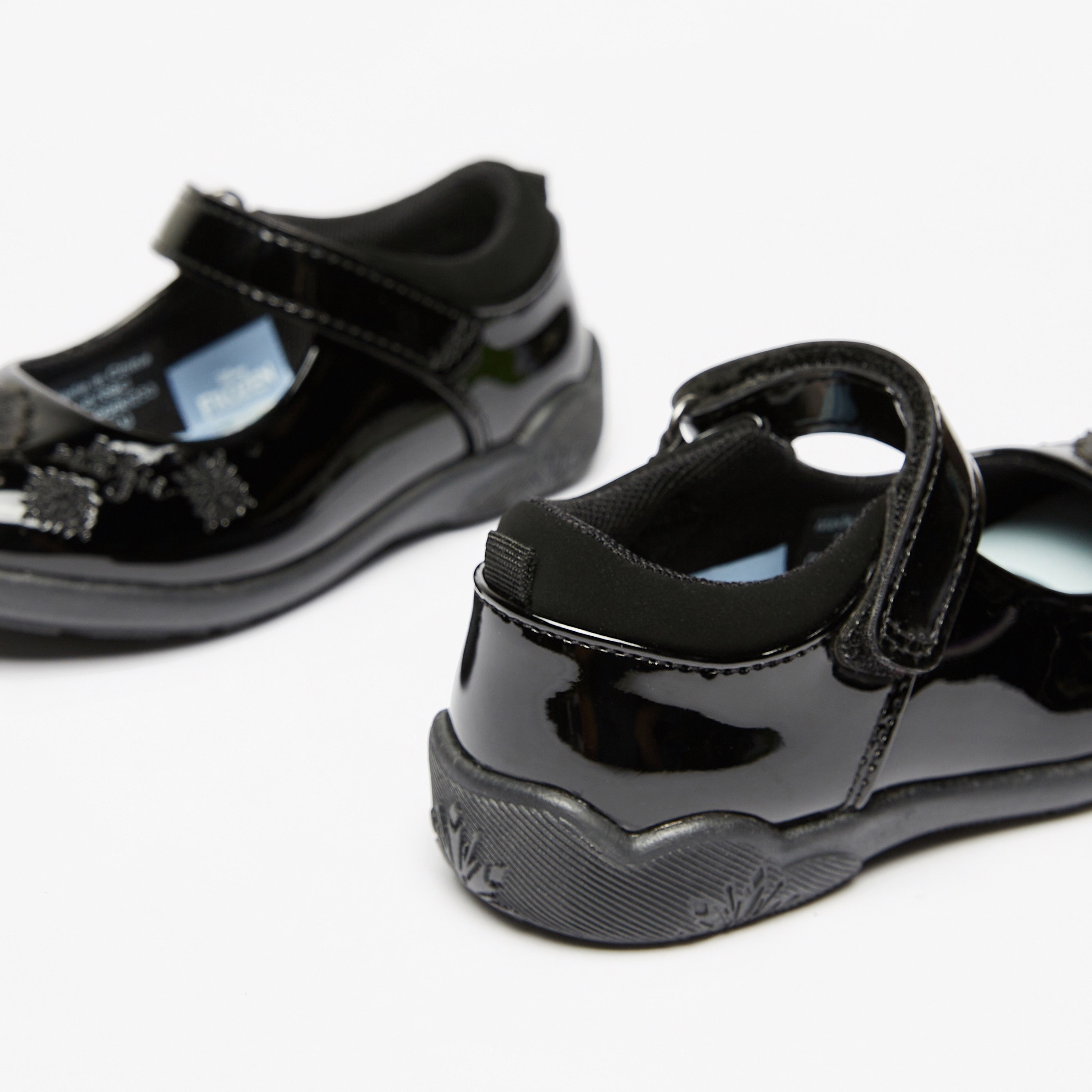 Frozen Print Mary Jane Shoes with Hook and Loop Closure-girls-shoes-schoolshoes-image-3